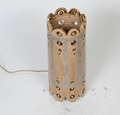 Small Glazed Ceramic Lamp by Georges Pelletier