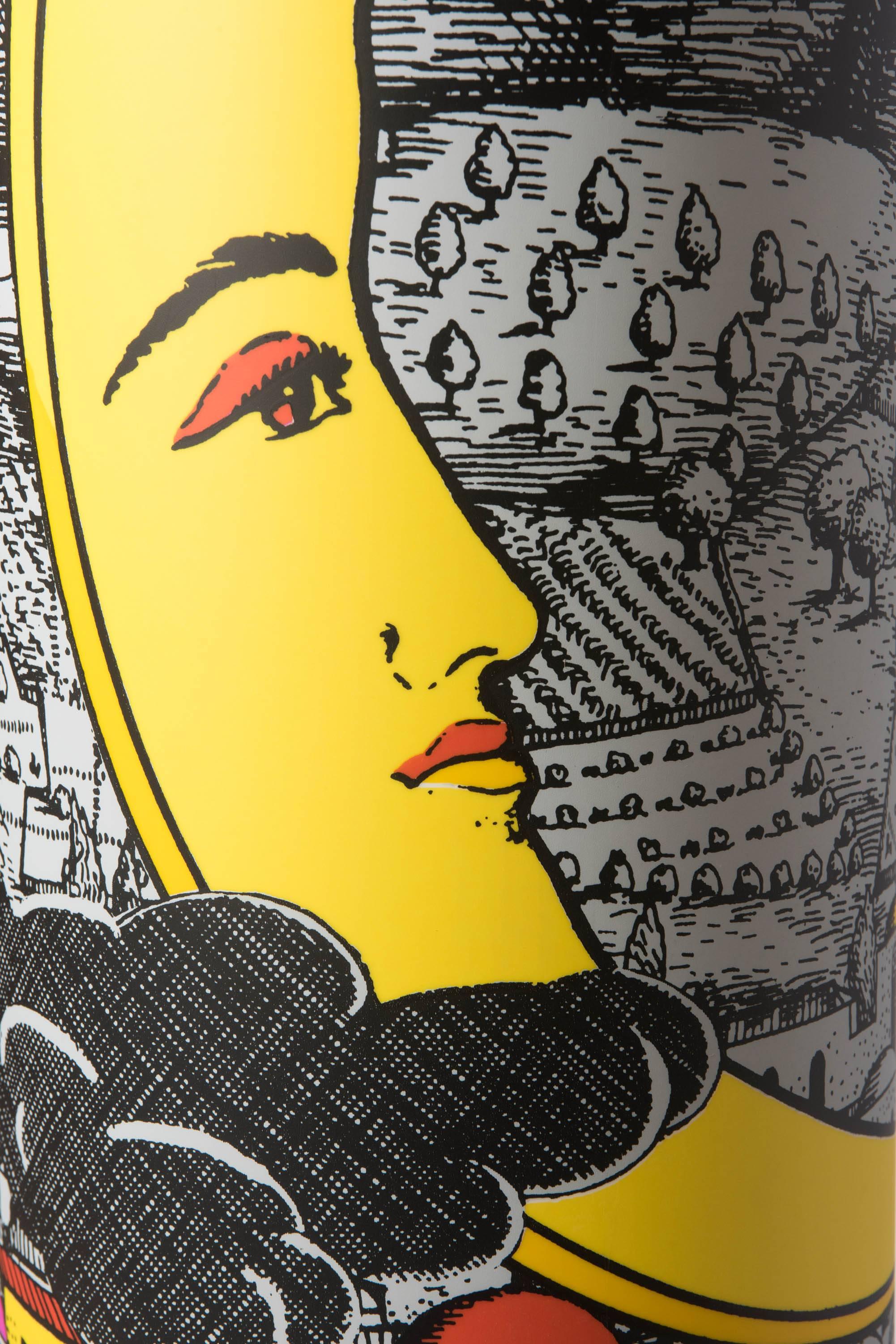 Barnaba Fornasetti large perspex floor lamp Jerusalem by Night, Italy circa 1995 In Excellent Condition In Macclesfield, Cheshire