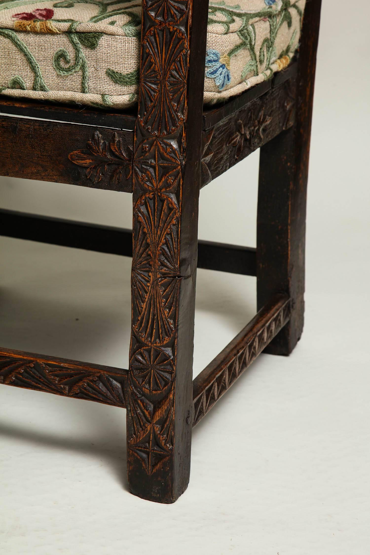 Chaise d'artisanat anglaise du XVIIIe siècle en vente 3