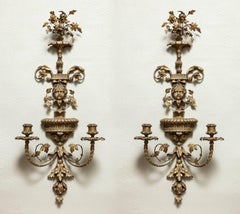 Pair of Georgian Giltwood Wall Lights