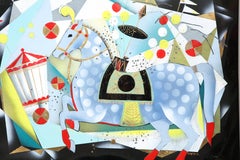 Enamel Wall Panel by Edward Winter made in USA