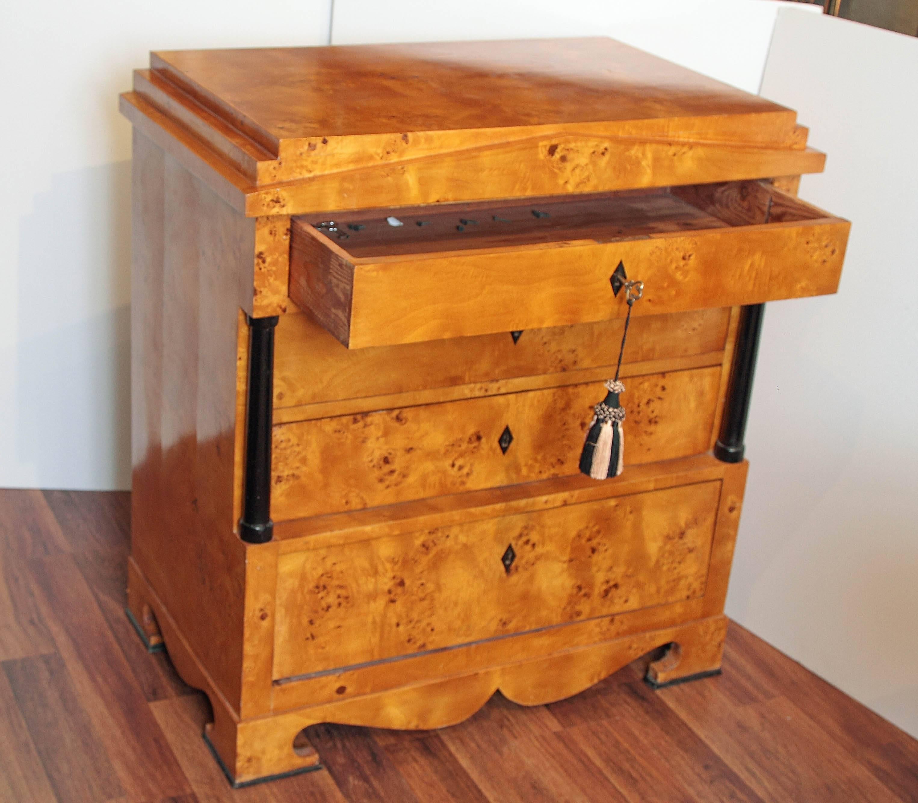 19th Century Biedermeier Chest of Drawers 1