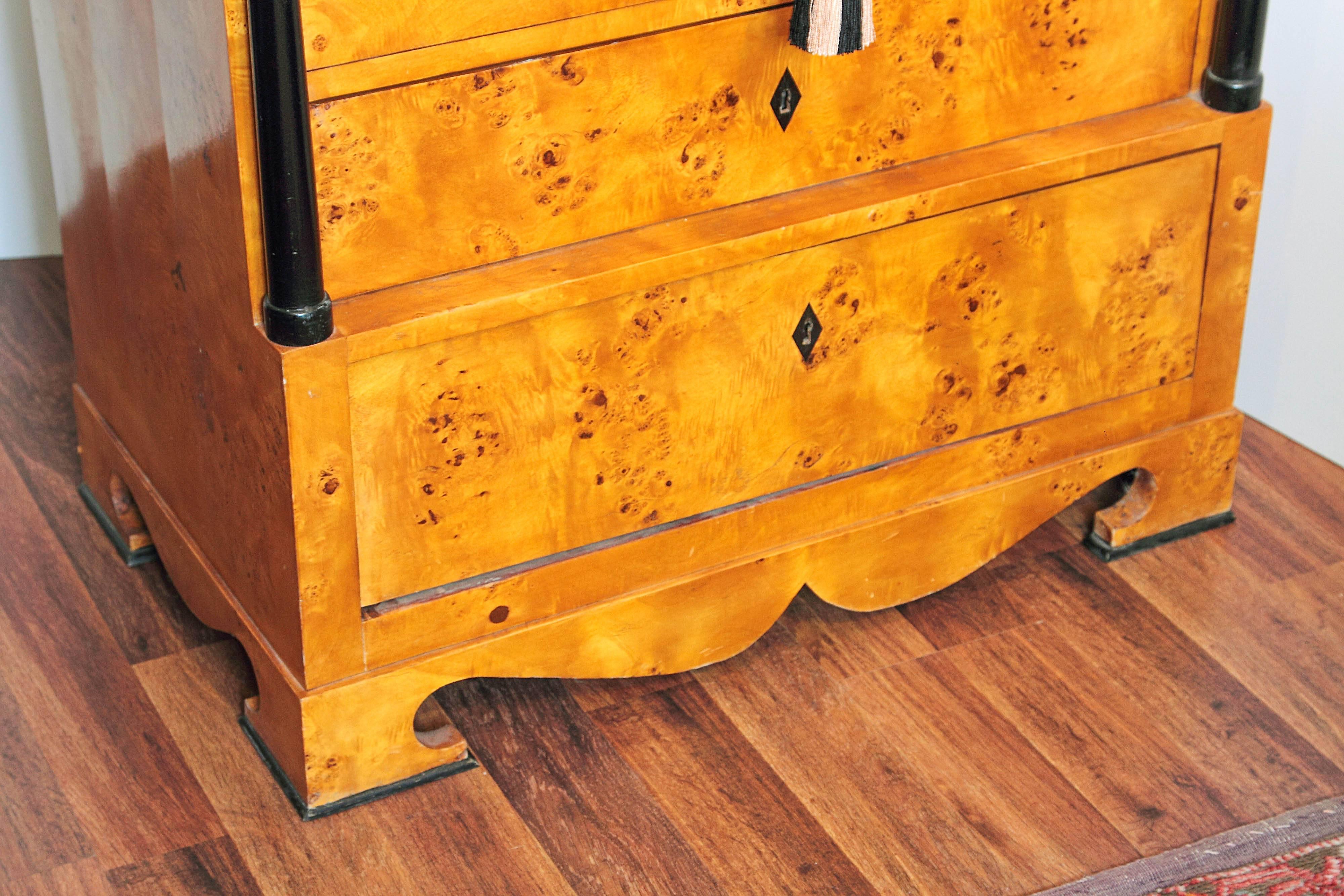 19th Century Biedermeier Chest of Drawers 4