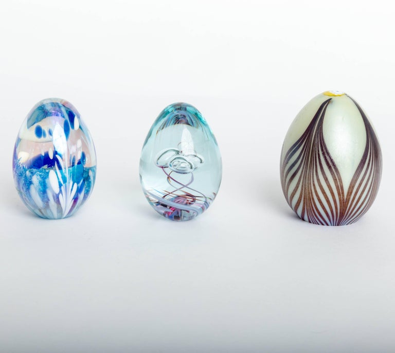 Assorted Murano Glass Eggs at 1stDibs