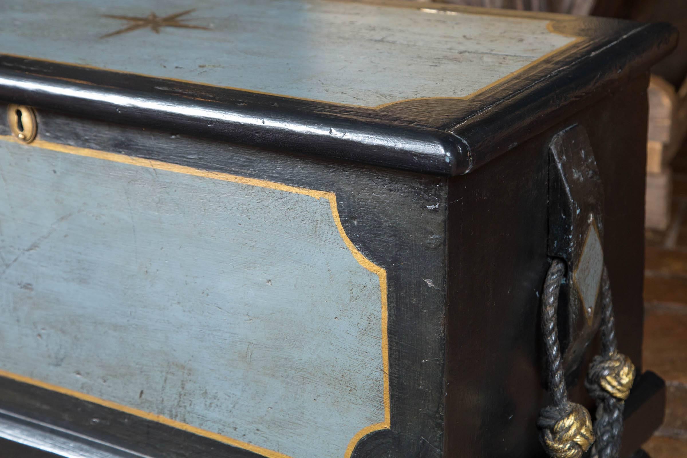British 19th Century Welsh Seaman's Chest