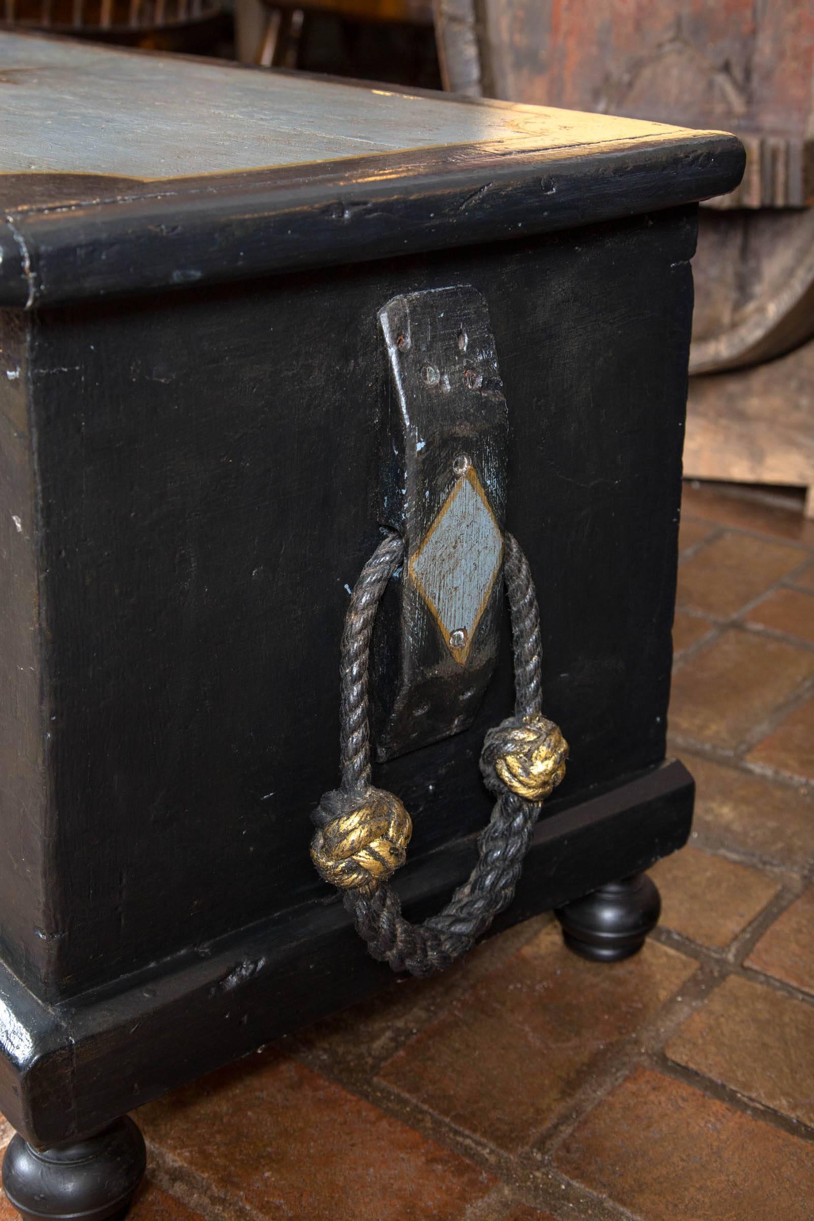 19th Century Welsh Seaman's Chest In Excellent Condition In Woodbury, CT