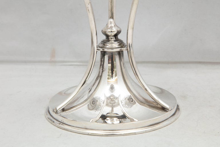 Beautiful Edwardian Style George V Sterling Silver Epergne/Centerpiece For Sale 3