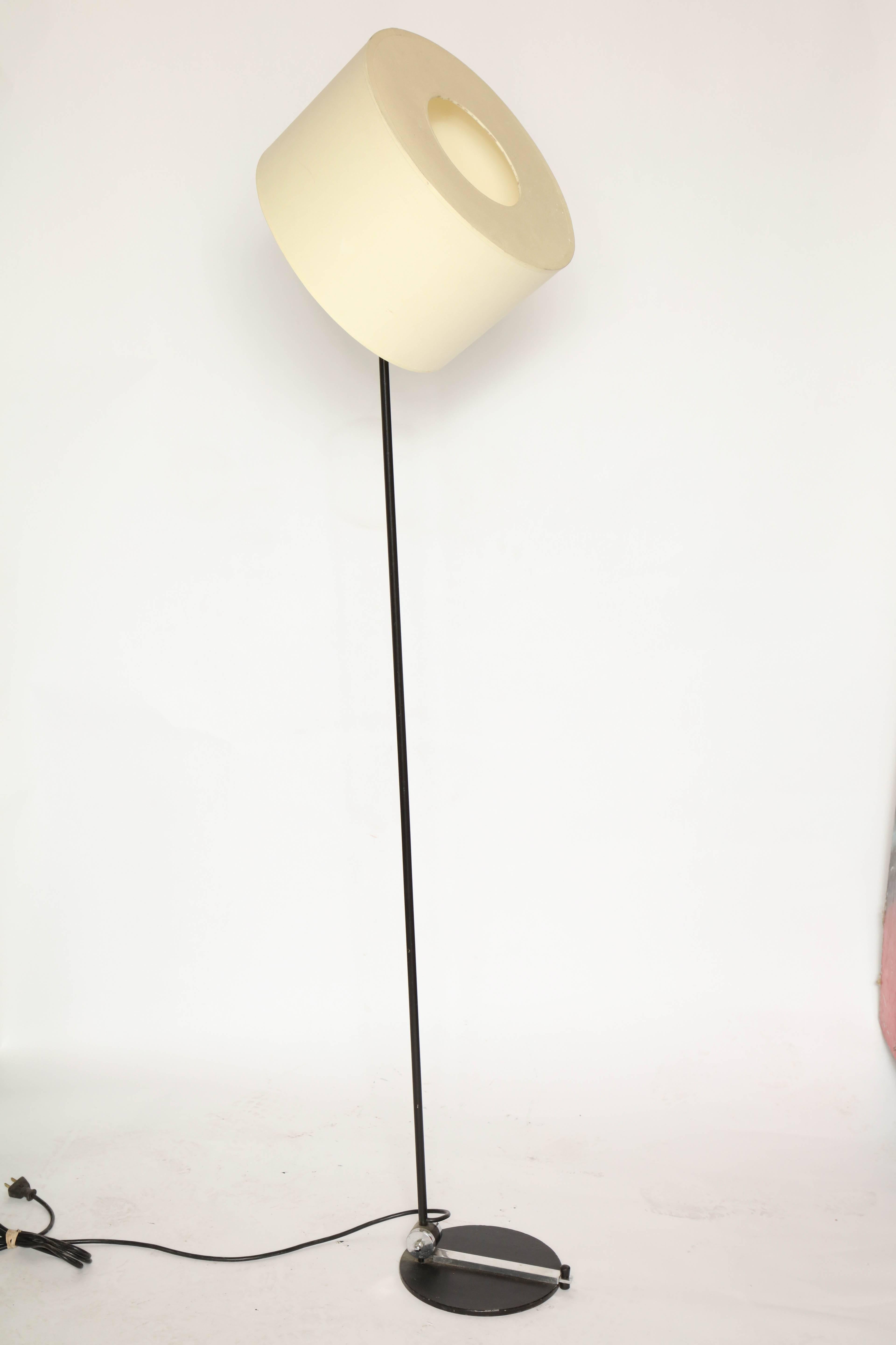  Floor Lamp Articulated Mid Century Modern Switzerland 1950's For Sale 1