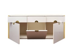 Willy Rizzo White Sideboard