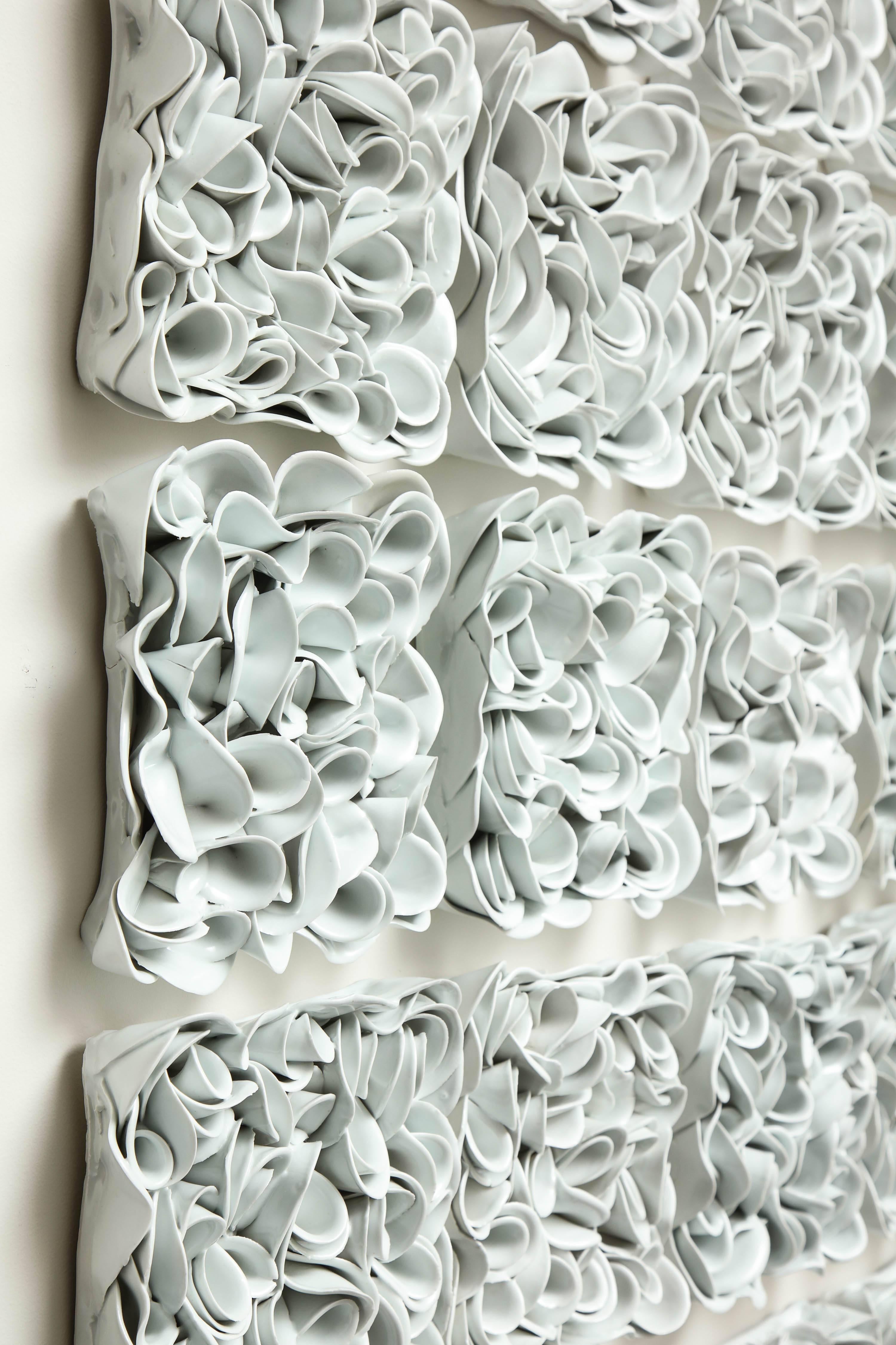 Contemporary Anat Shiftan Porcelain Wall 