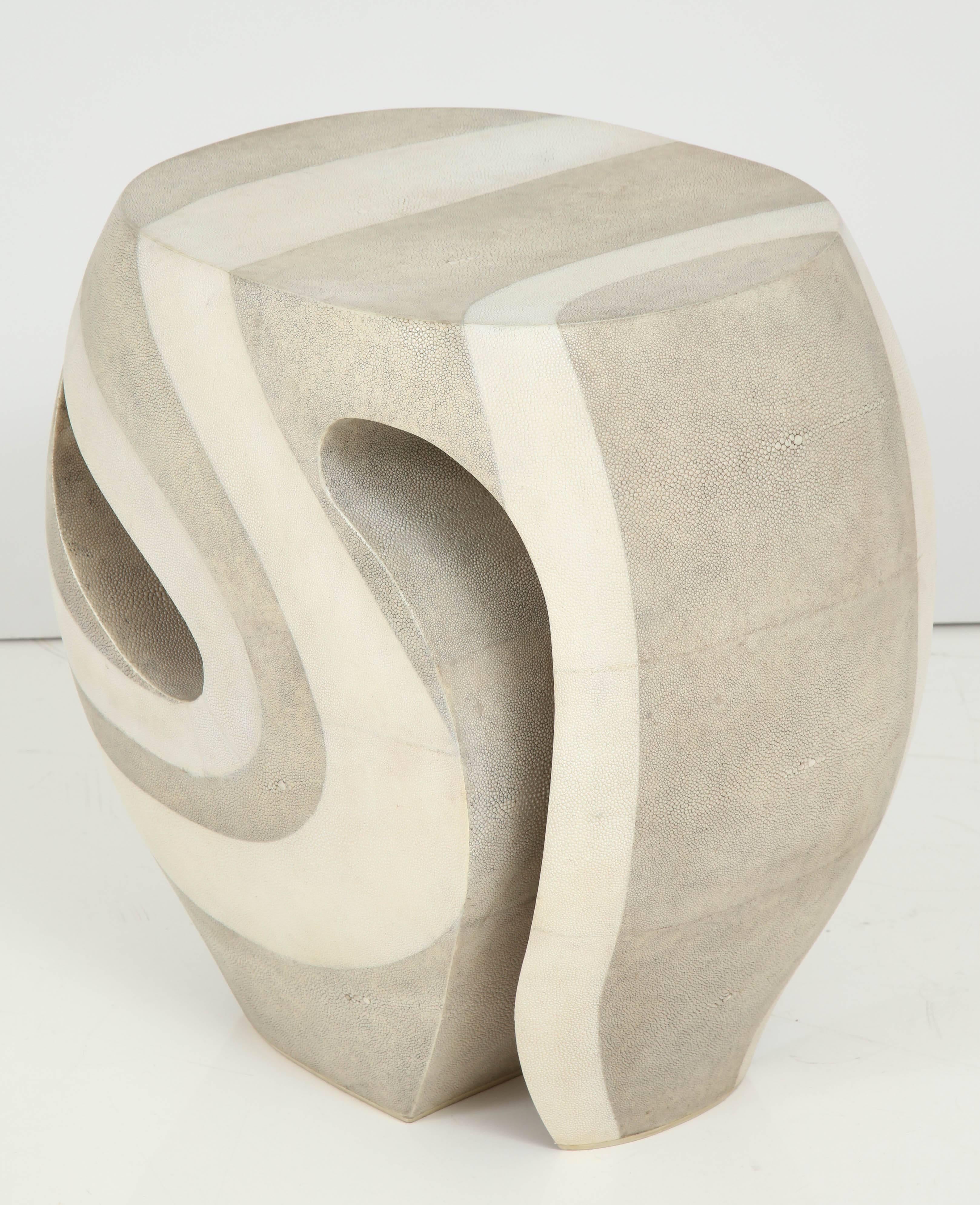 cream colored stool