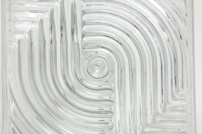 Art Deco Glass Block Sconces For Sale at 1stdibs