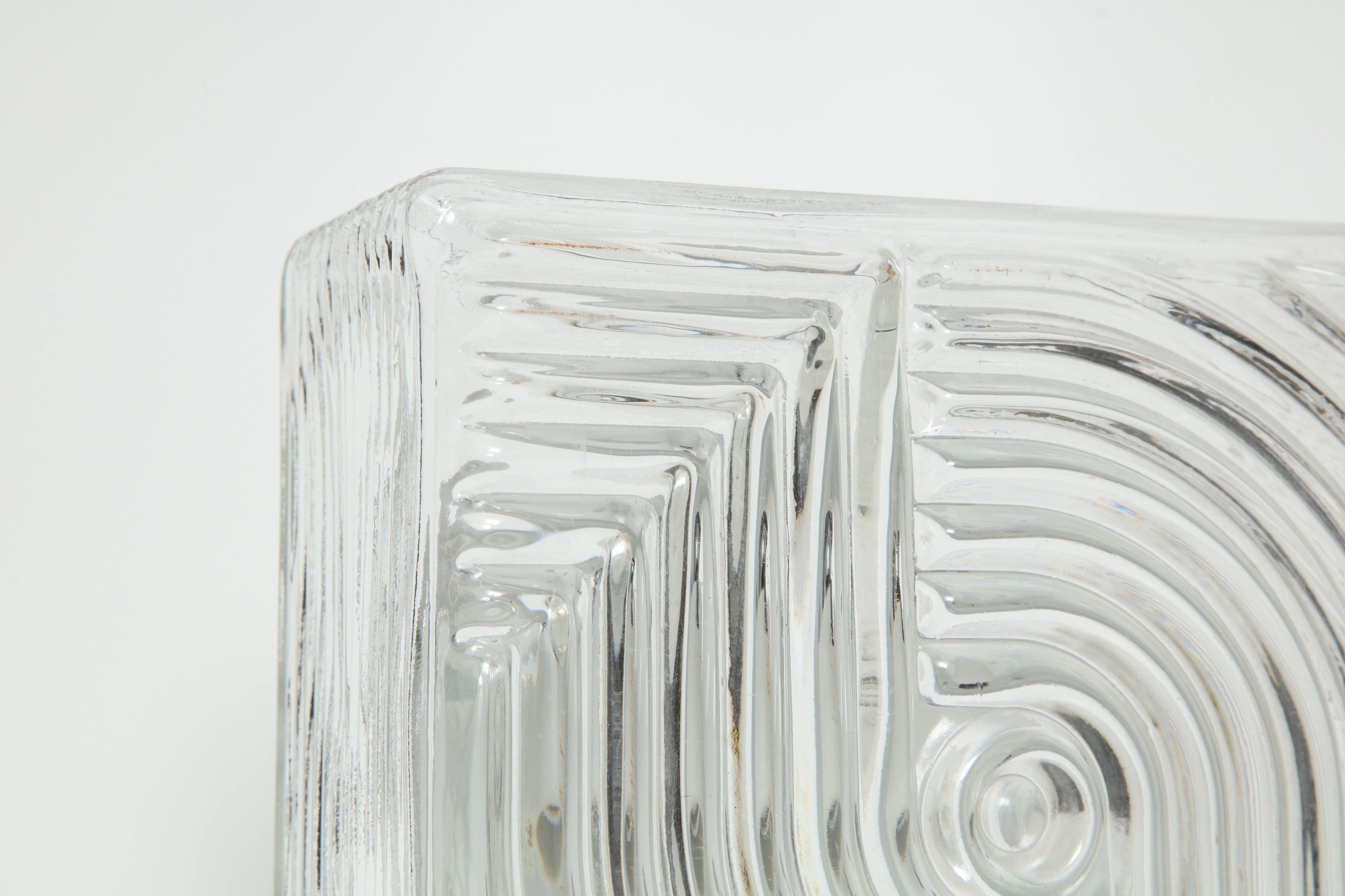 art deco glass blocks