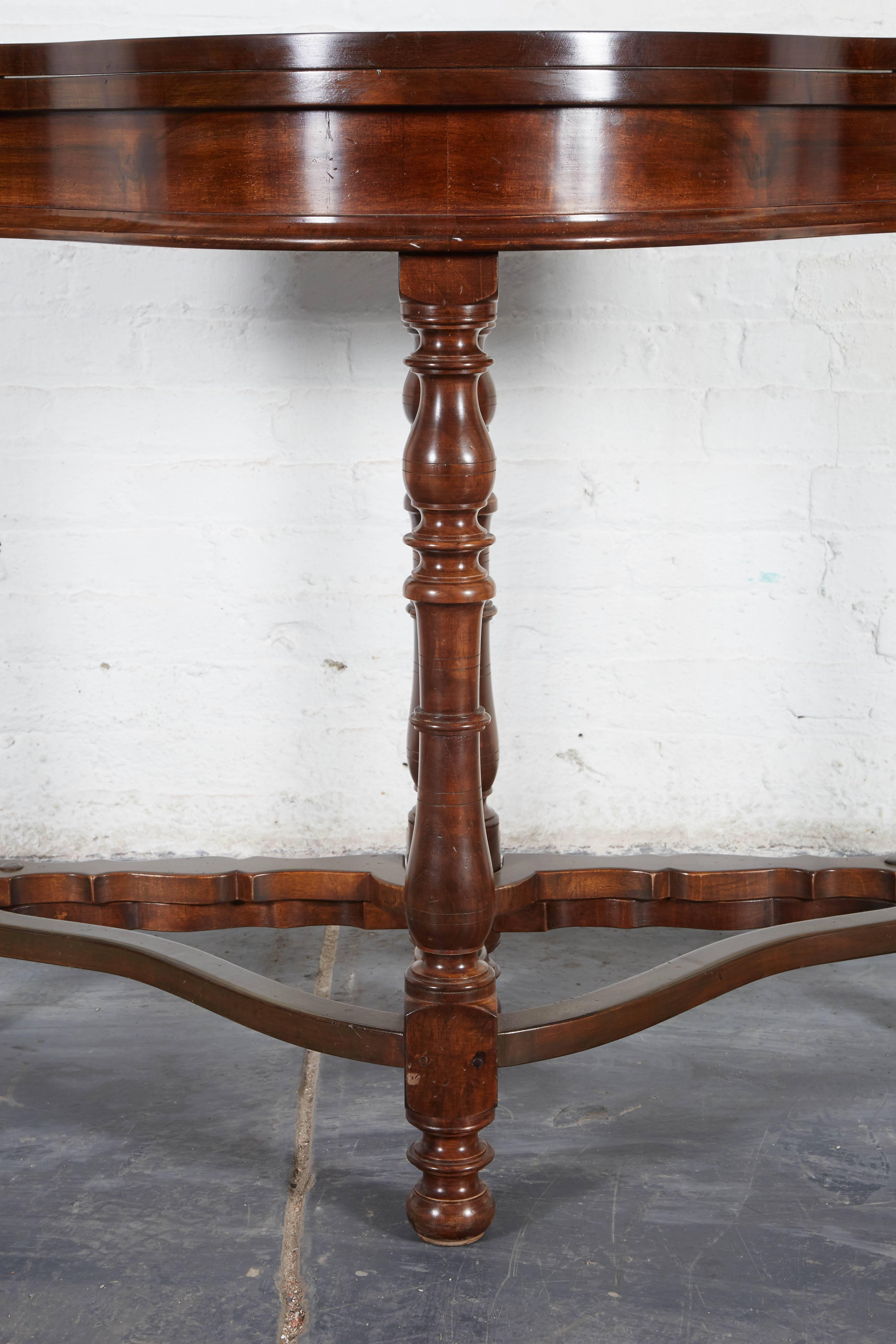 European Pair of Flemish Walnut Gate-Leg Console Tables