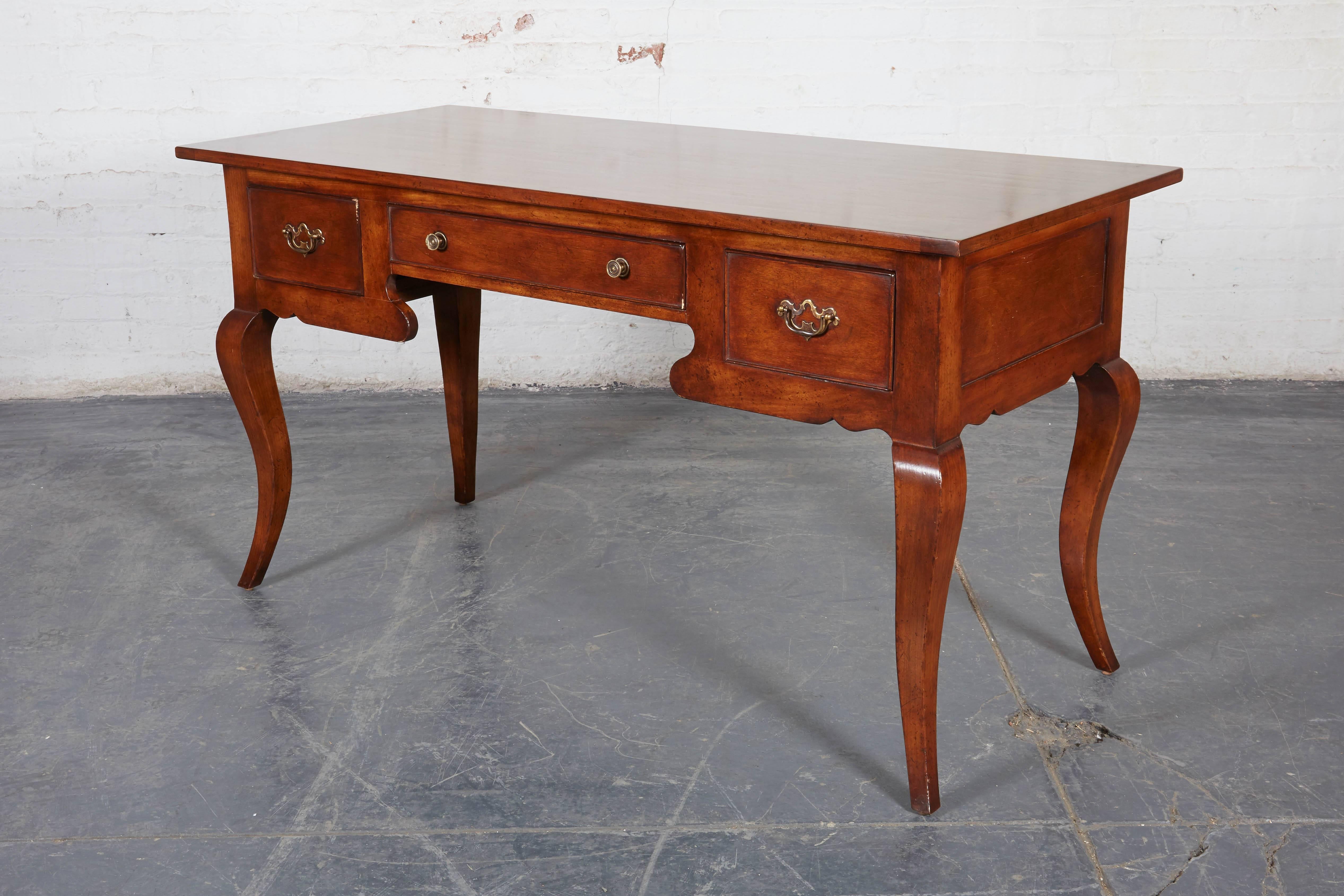 Louis XV Style Fruitwood Writing Table 2