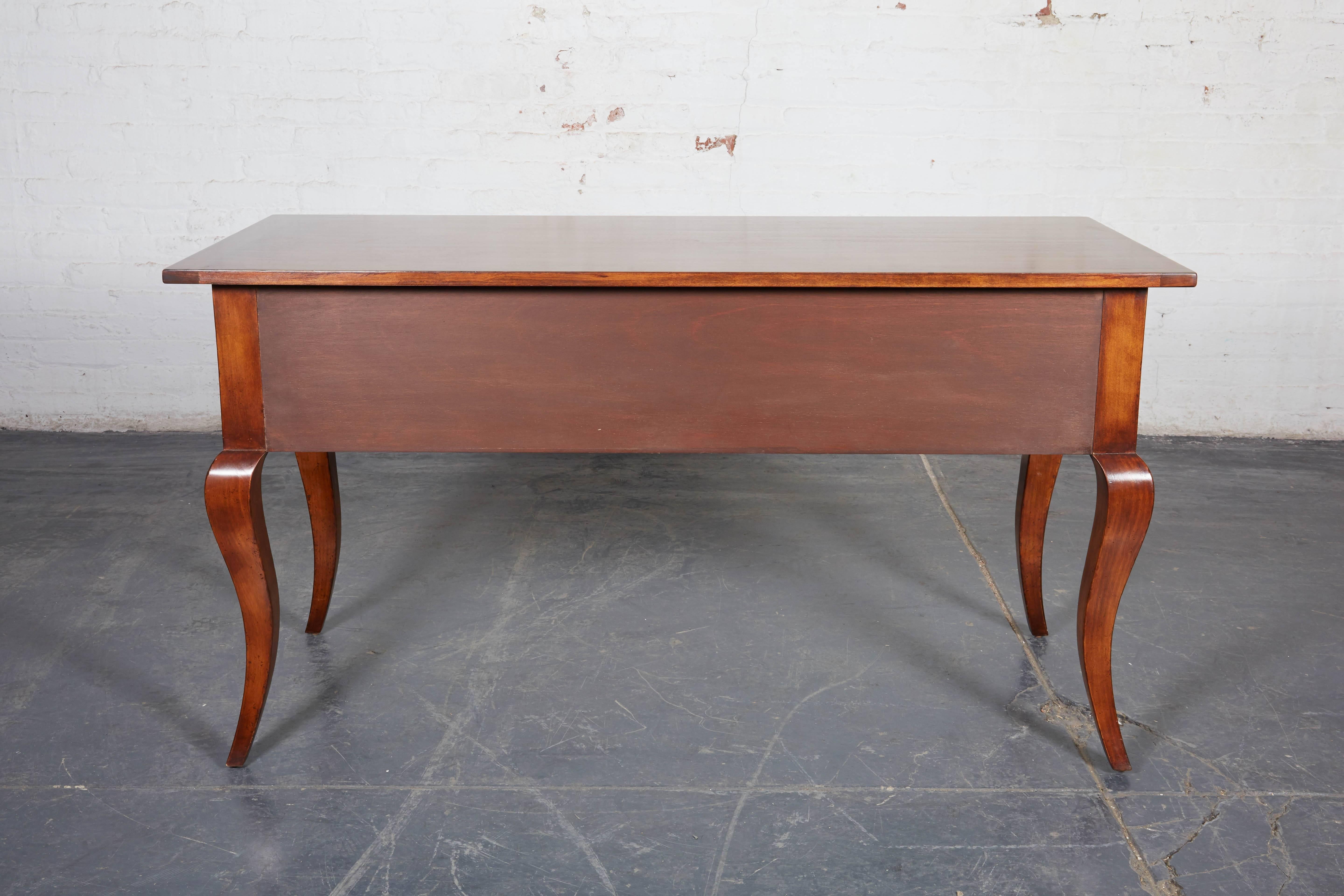 Louis XV Style Fruitwood Writing Table 4