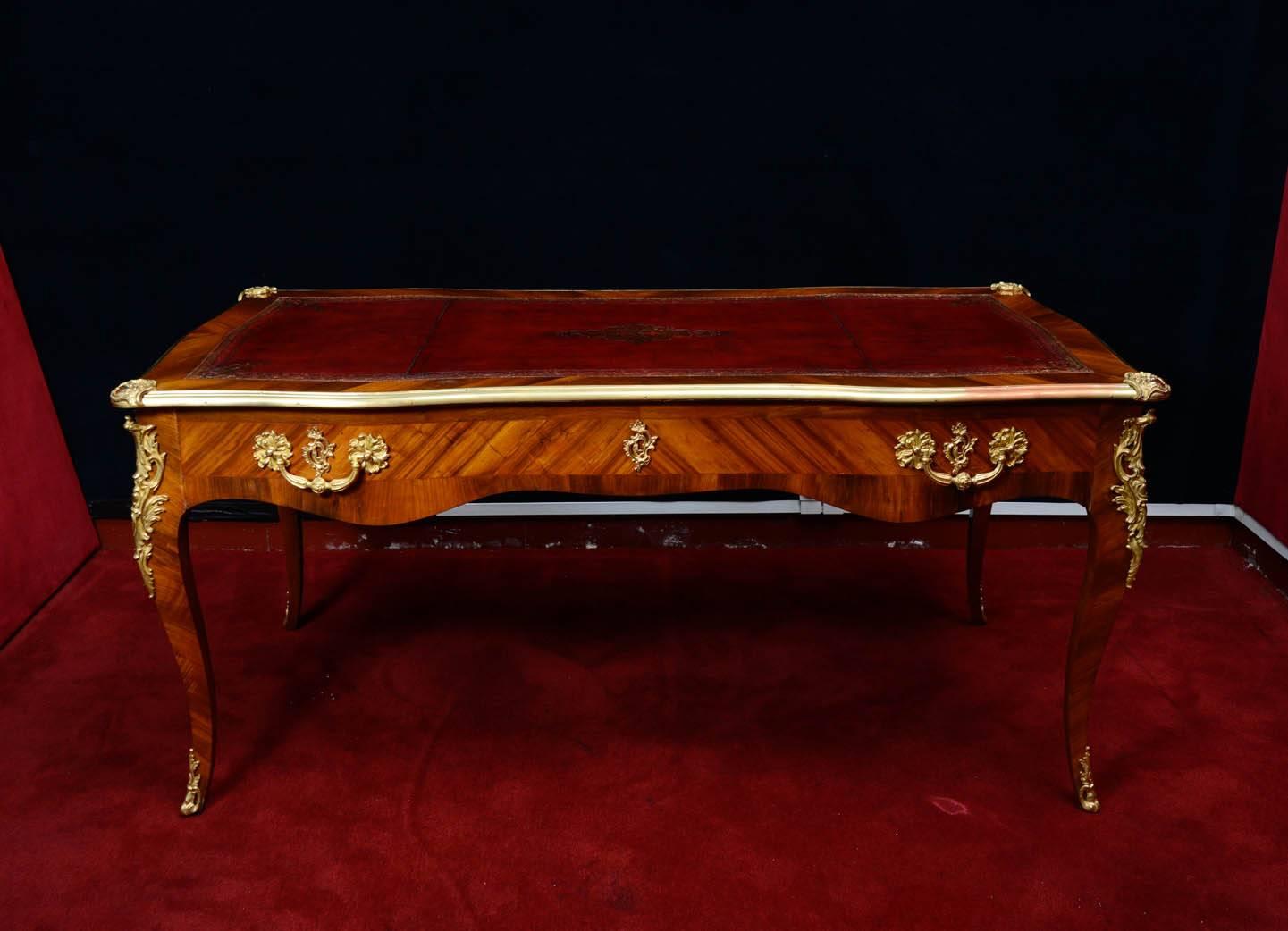 Writing Desk, Style Louis XV, Early 19th Century 4