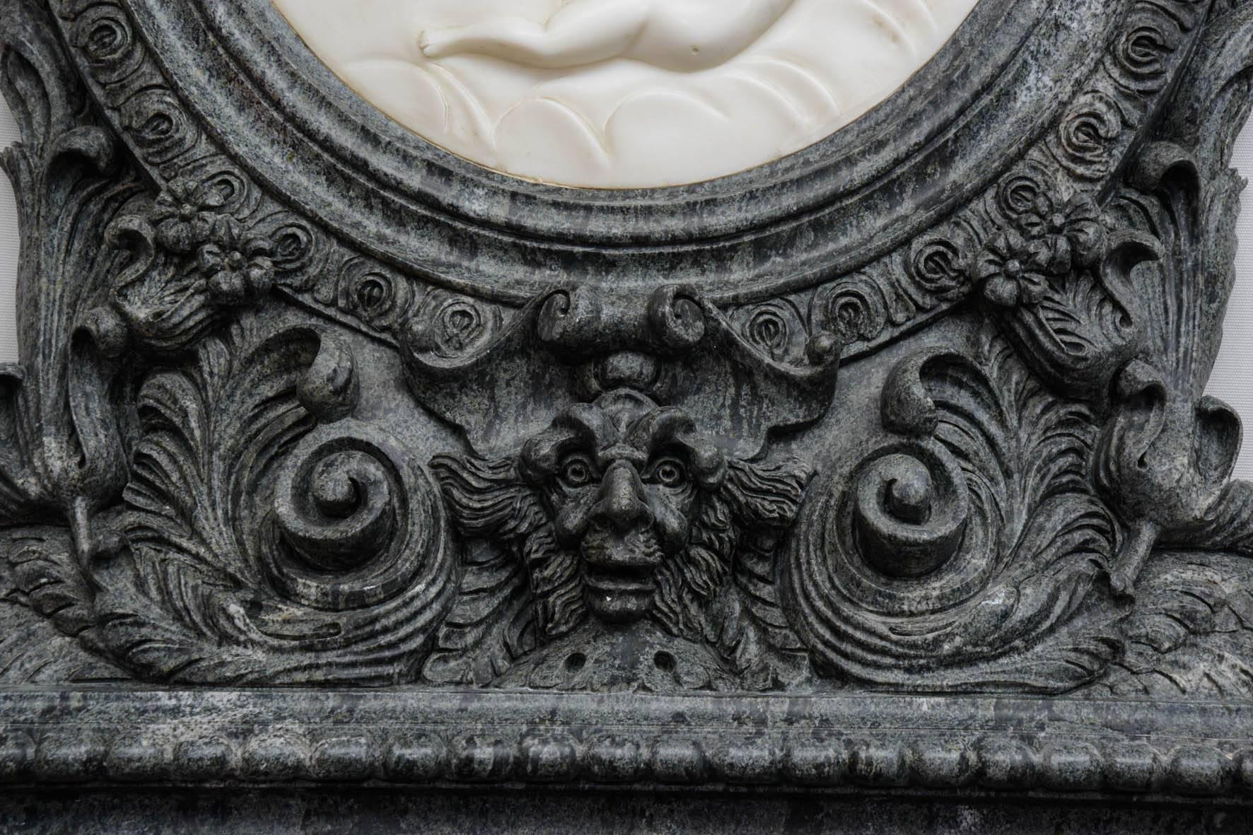Fire-Surround in Marble, early 21st century 2