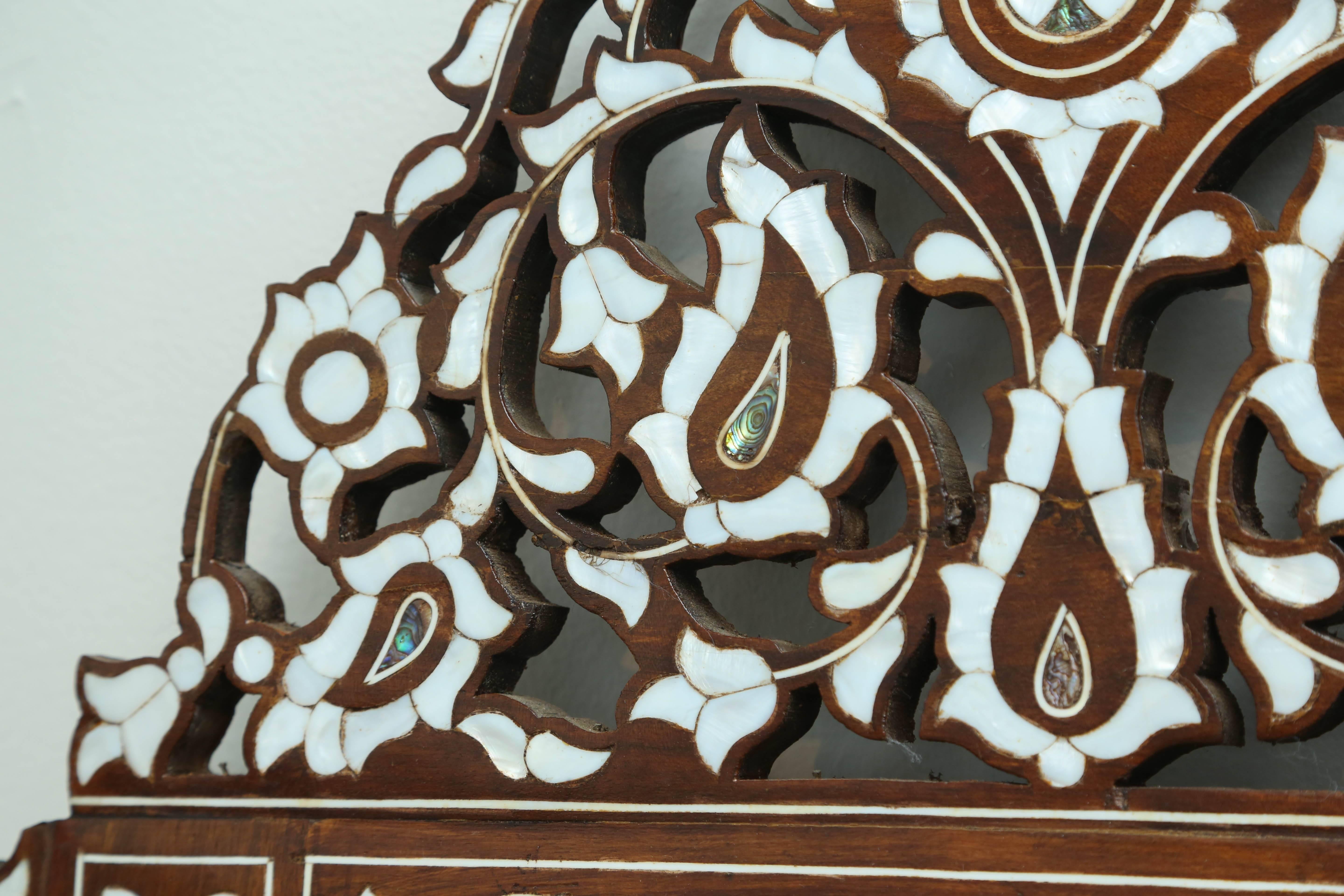 Syrian Mother-of-Pearl Inlay Mirror 1