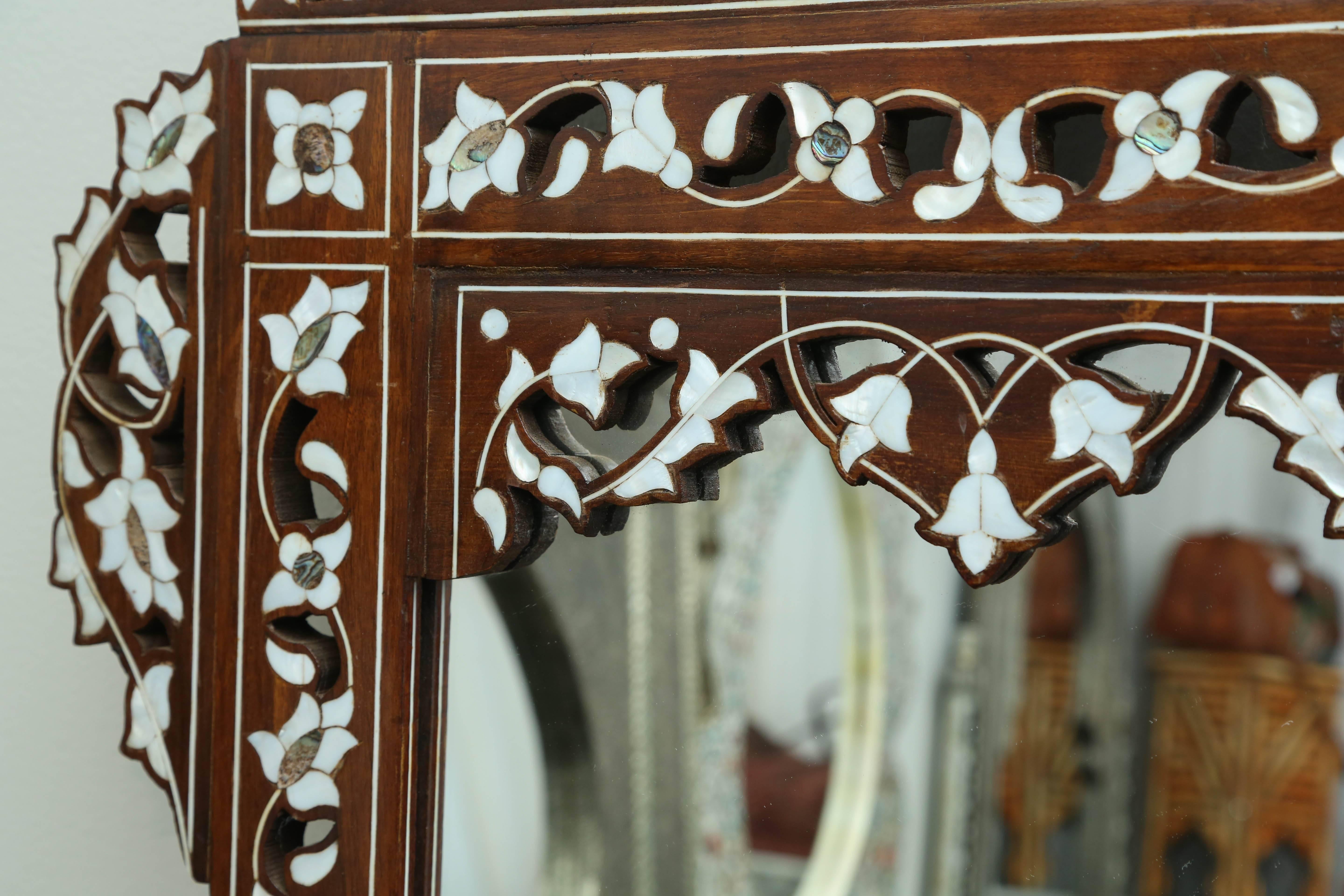 Syrian Mother-of-Pearl Inlay Mirror 2