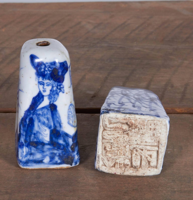 Handmade, Individually Painted Antique Chinese Porcelain Weight ...