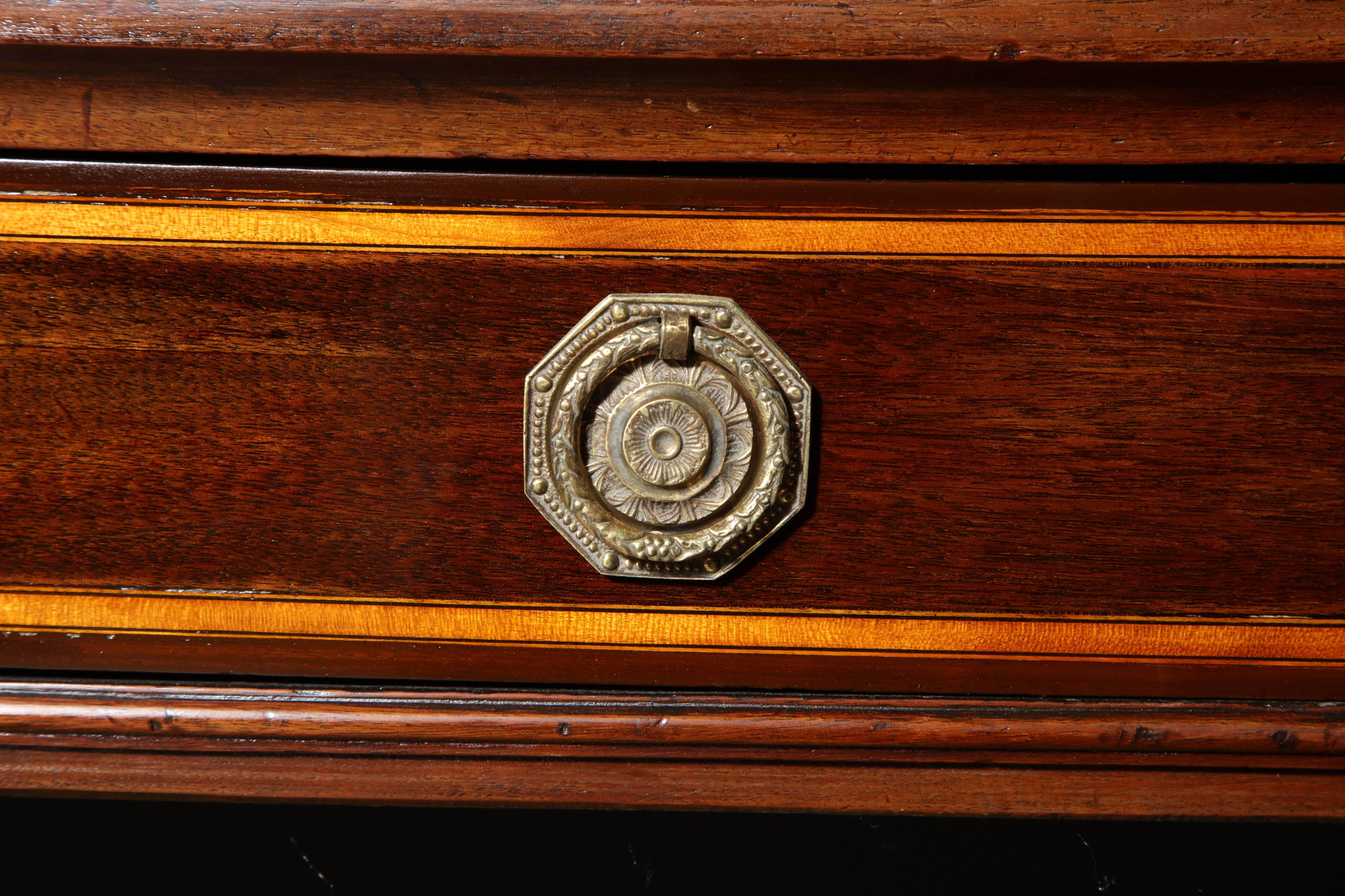 18th Century George III Mahogany Console Table