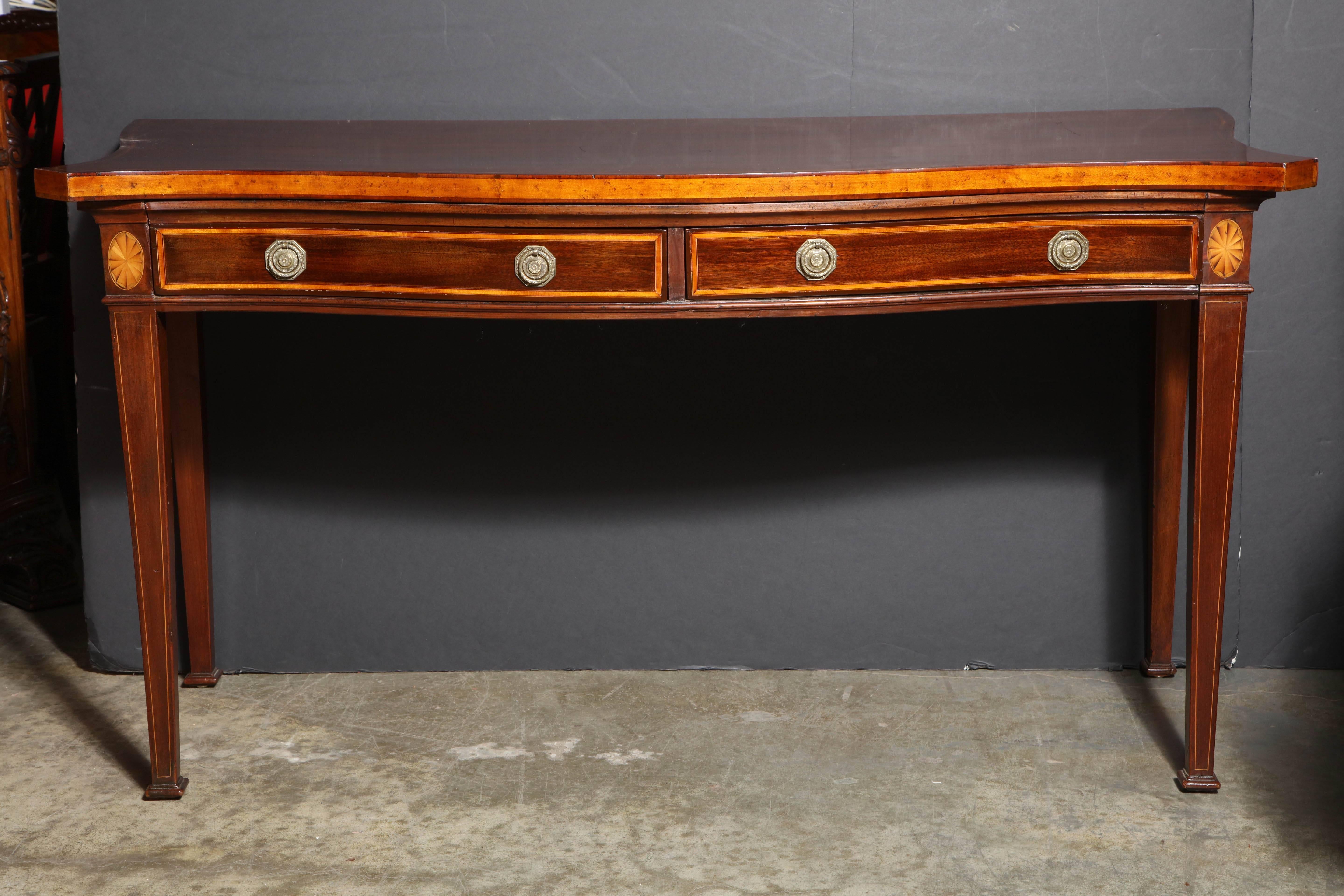 George III Mahogany Console Table 5