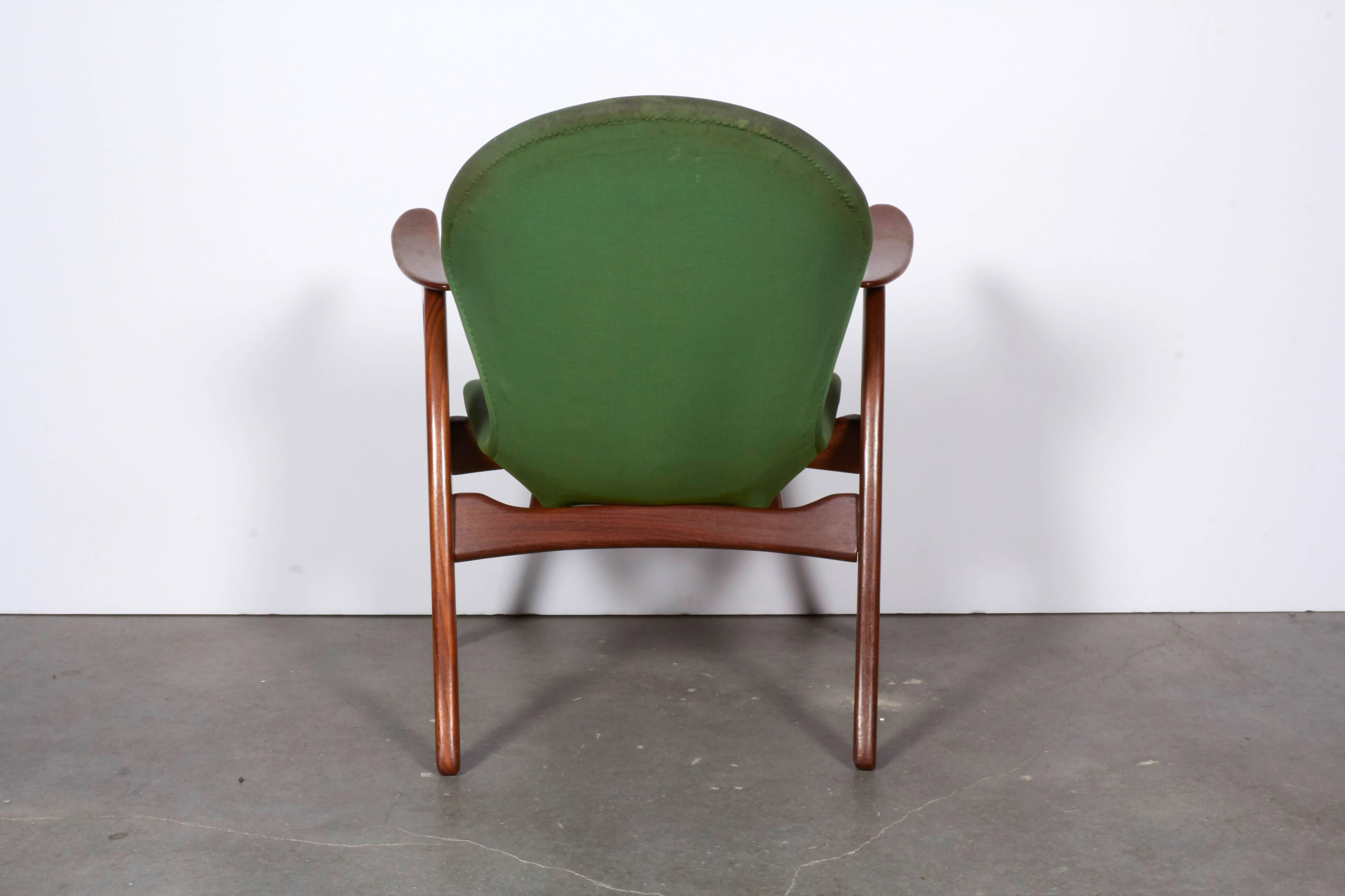 Teak Danish Armchairs by Aage Christensen For Sale