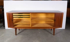 Teak Tambour Sideboard