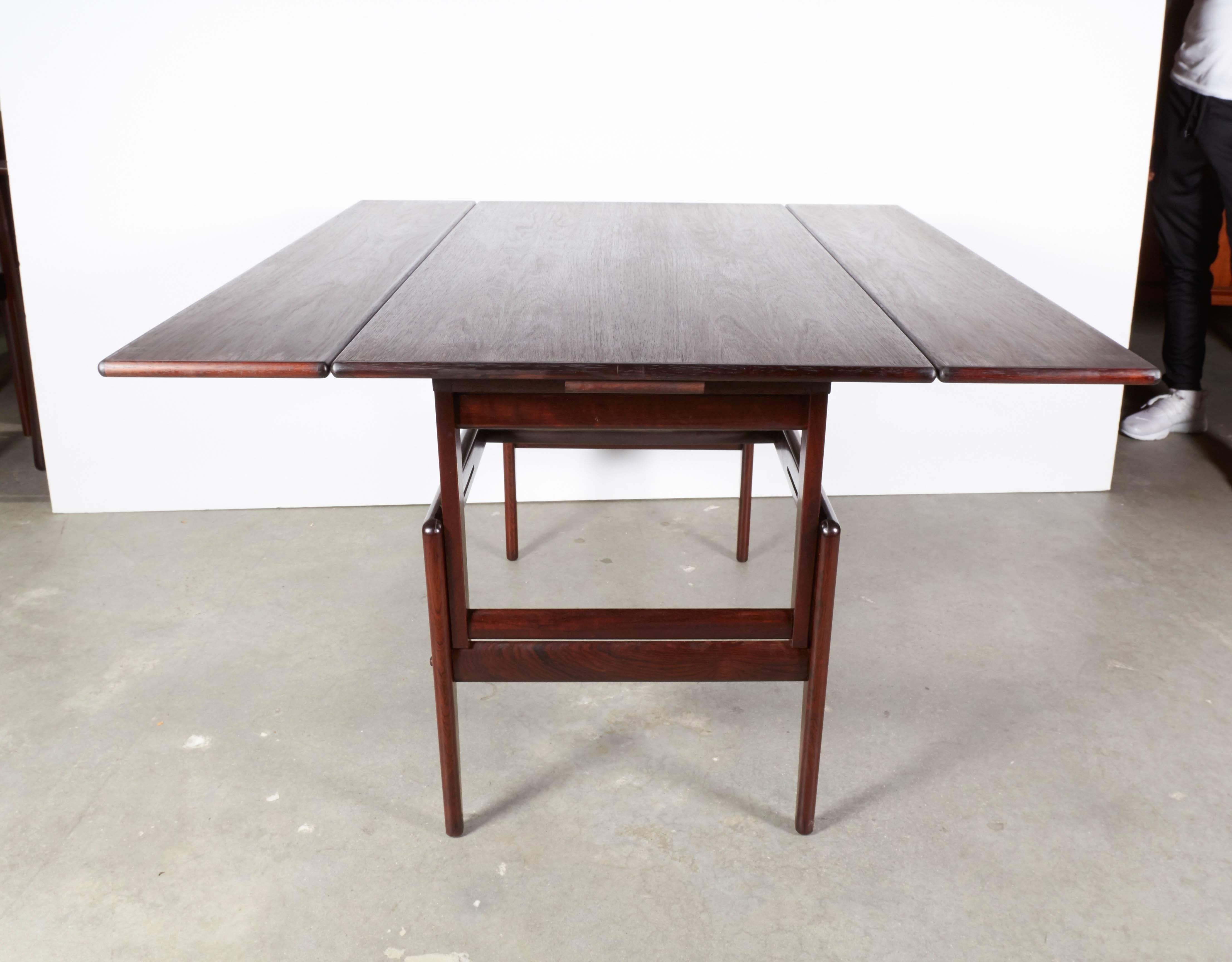 Mid-20th Century Rosewood Elevator Coffee Table / Dining Table