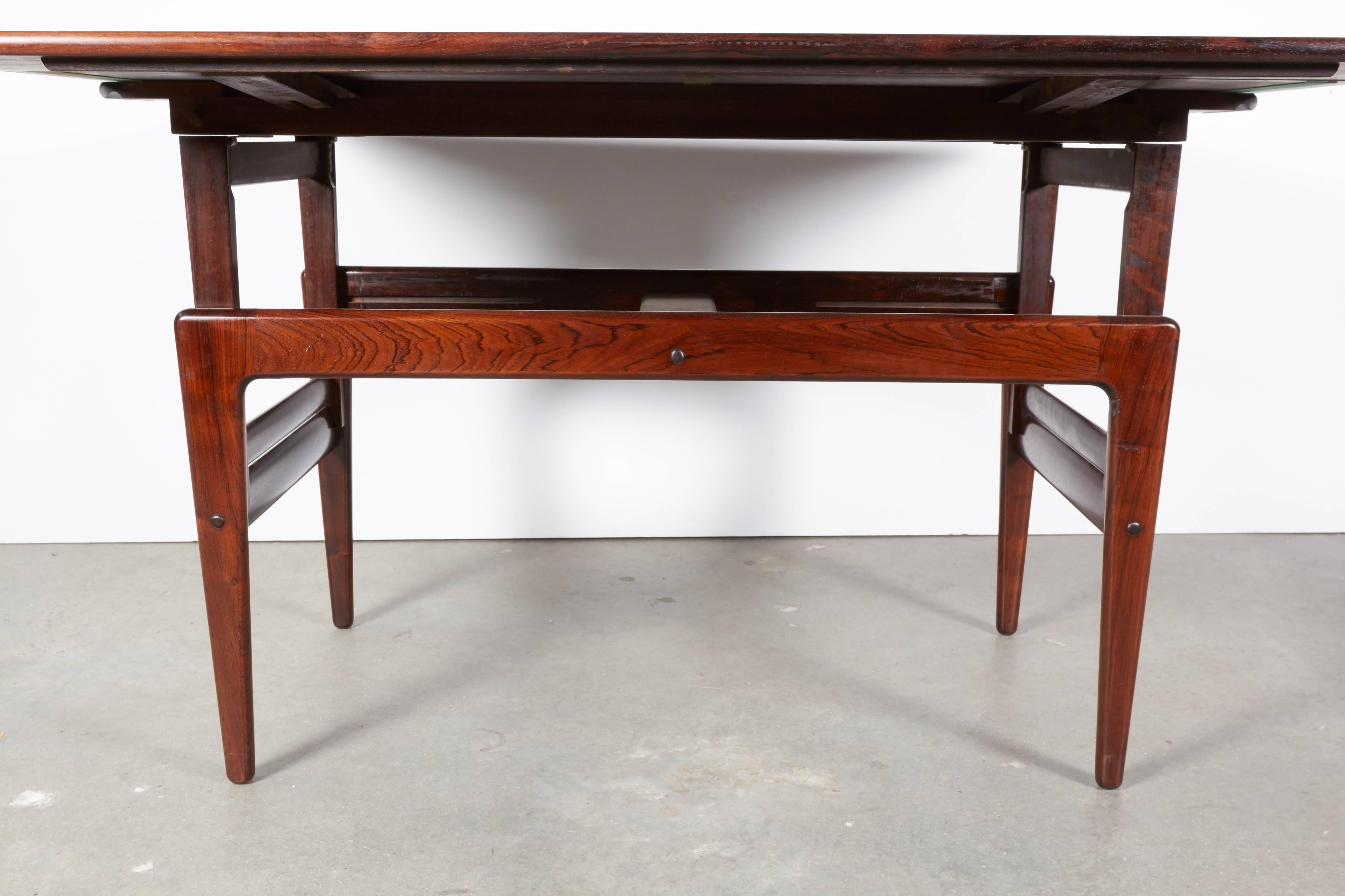 Rosewood Elevator Coffee Table / Dining Table 2