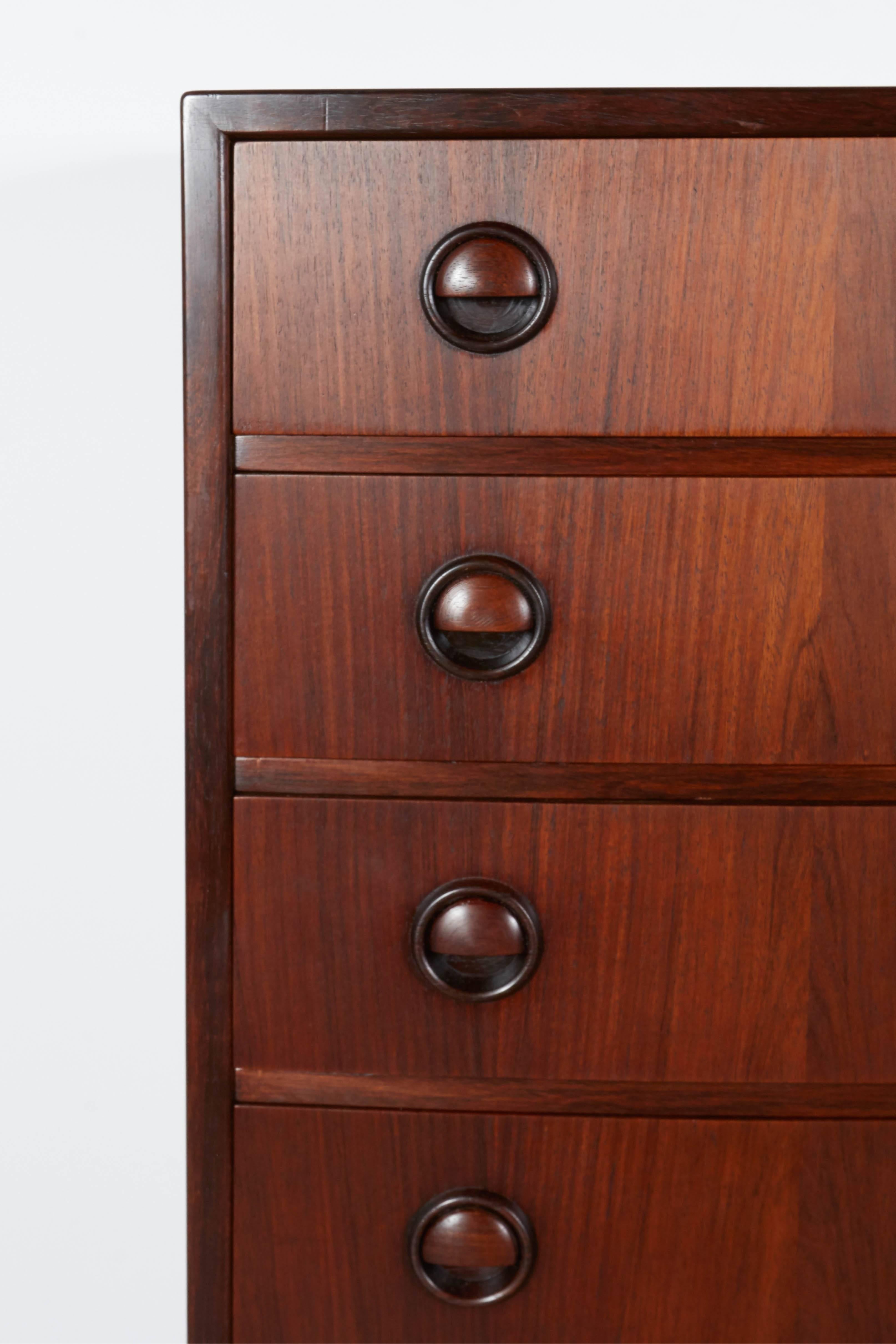 Scandinavian Modern Kai Kristiansen Rosewood Dresser