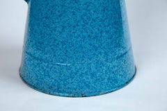 Vintage French Enamelware Pitcher, circa 1920