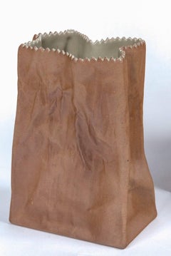 Vintage Paper Bag Vases by Tapio Wirkkala, Rosenthal, Finland, circa 1970s