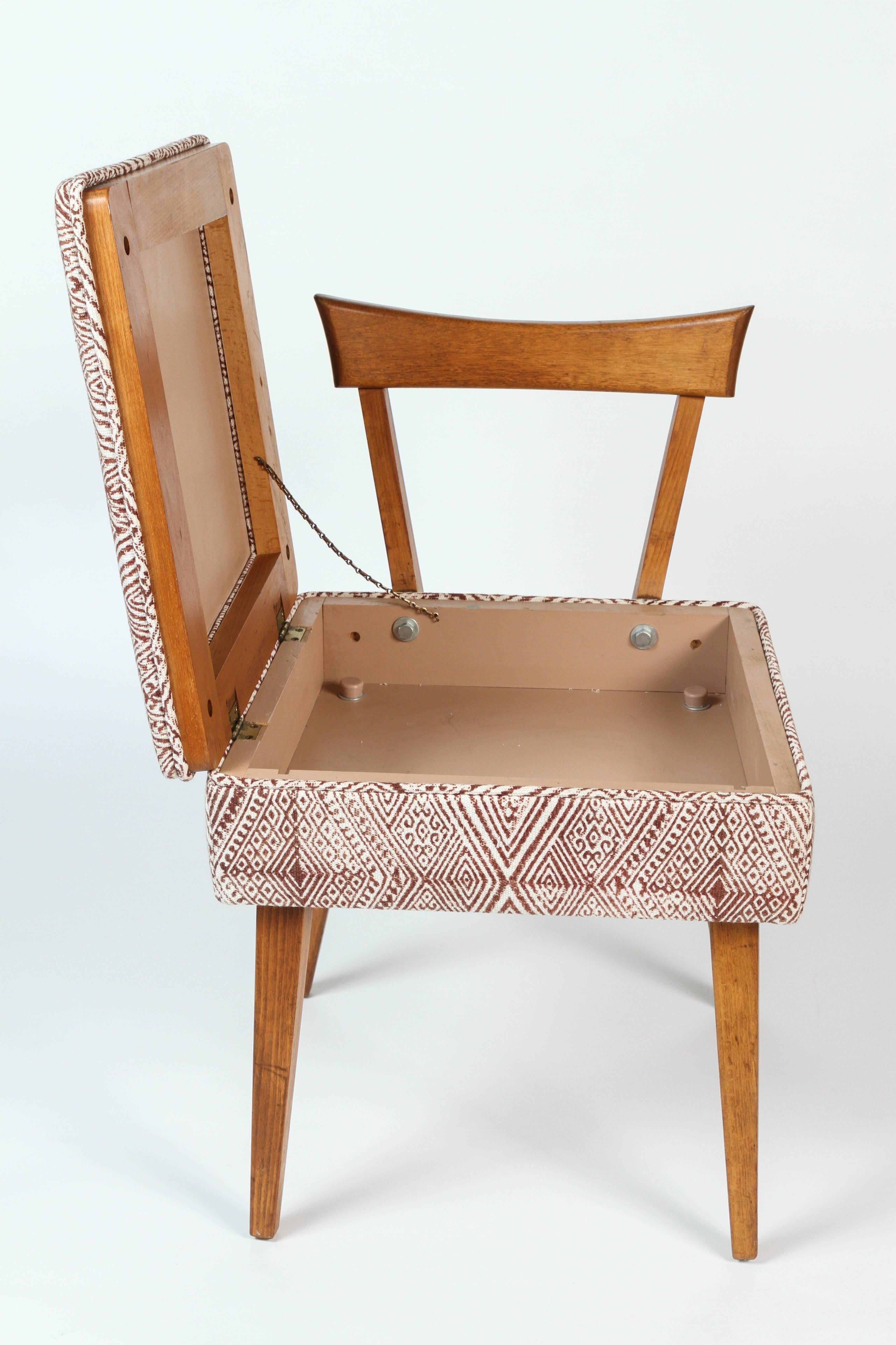 sewing chair with wheels