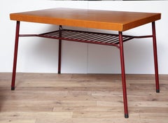 Two-Tone Leather Wrapped Desk