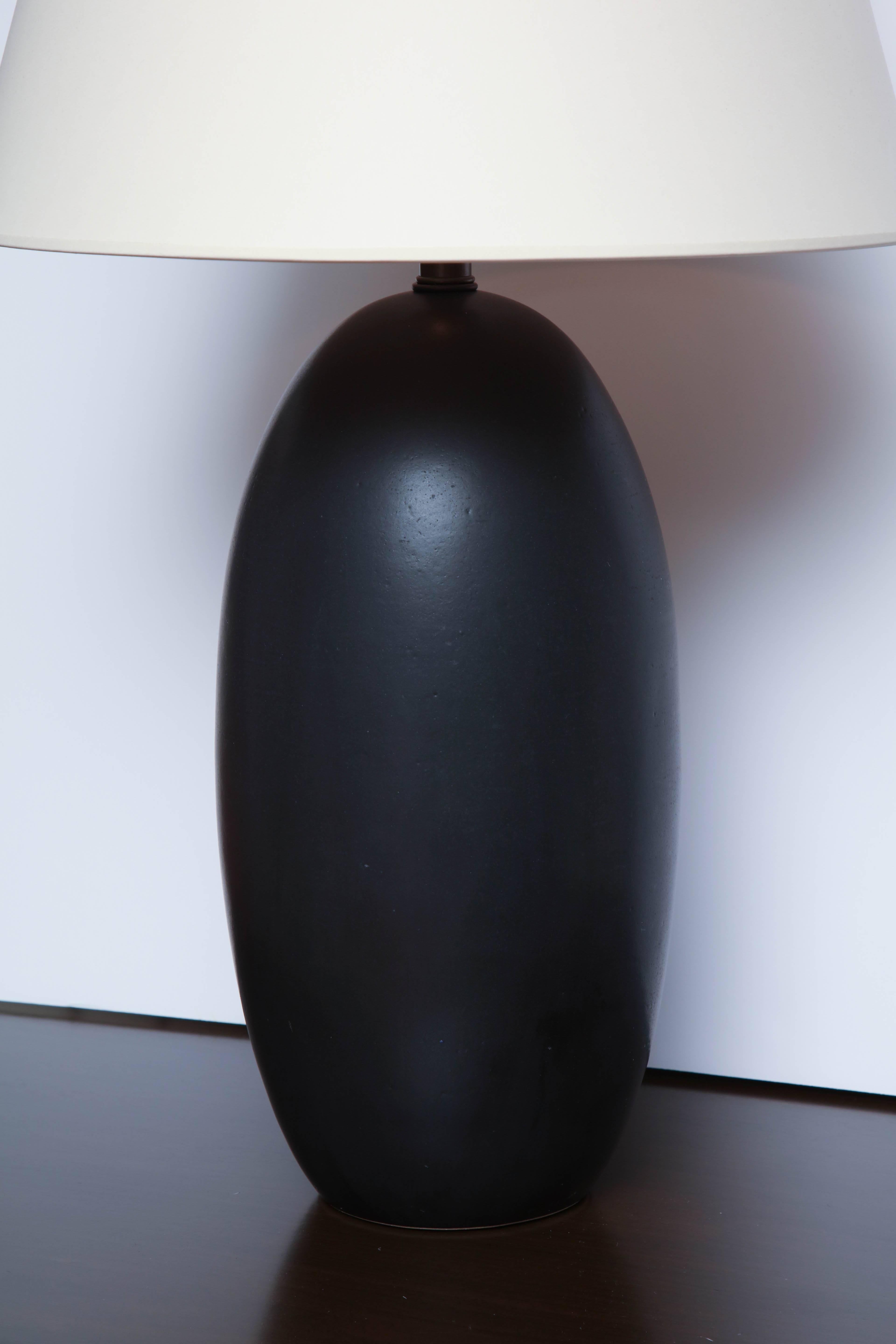 Contemporary Ceramic Egg Lamp For Sale