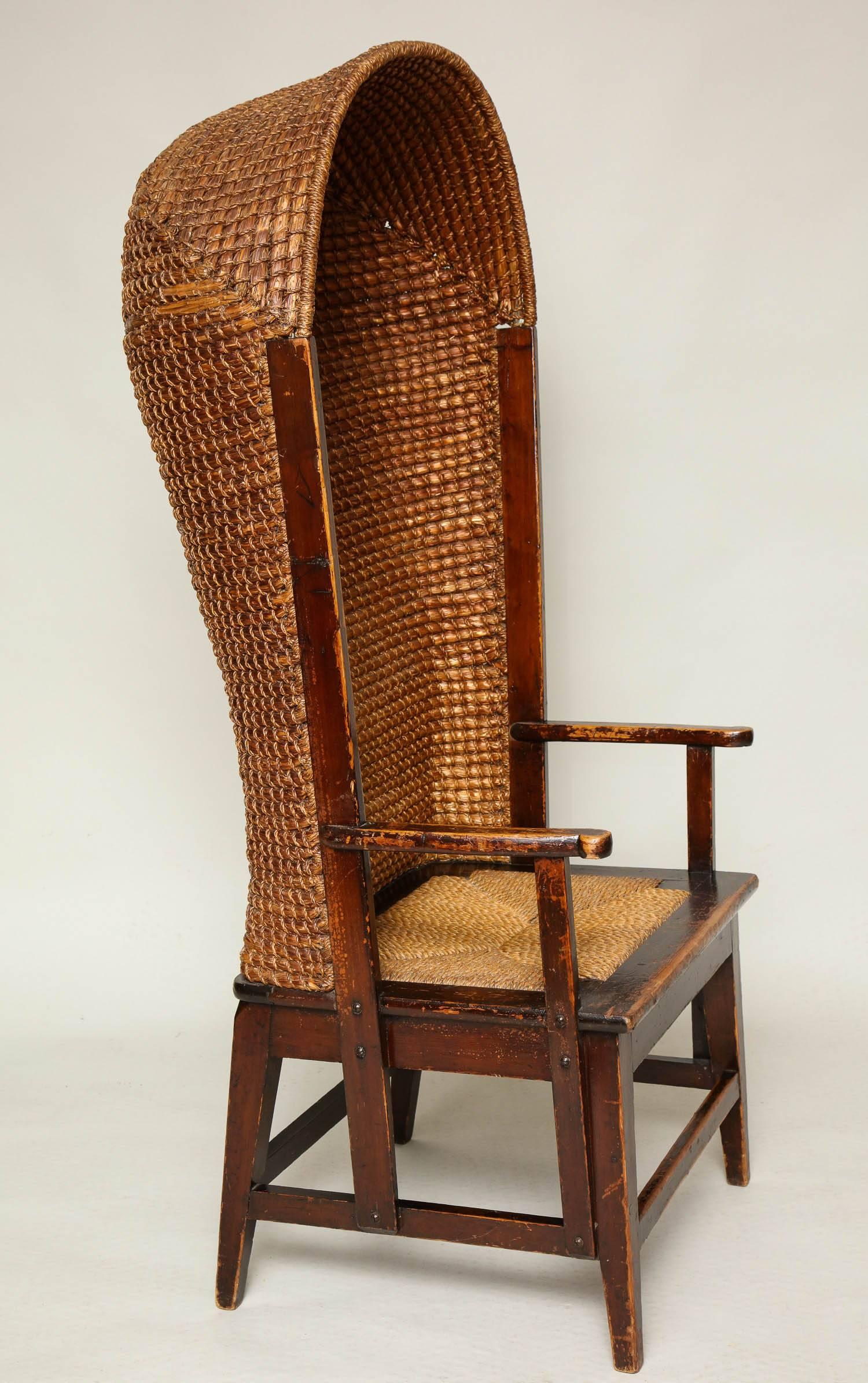 Scottish Rare Hooded Orkney Chair