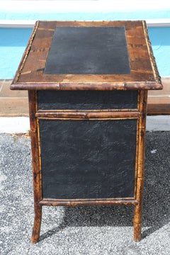 Superb 19th Century English Bamboo Desk