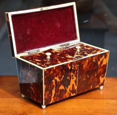 Fine Georgian Tea Caddy
