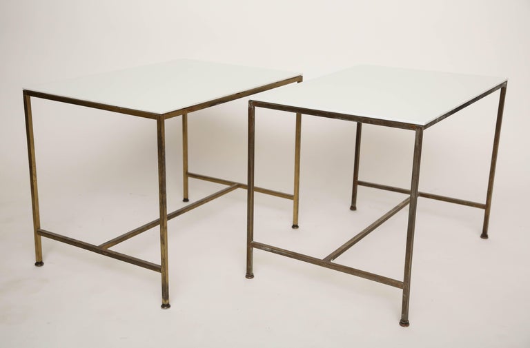 Paul Mccobb Directional Glass Tables For Sale at 1stDibs