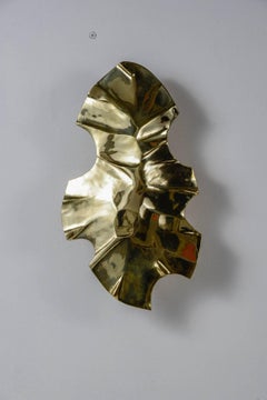 Pair of Bronze Sconces by Willy Daro