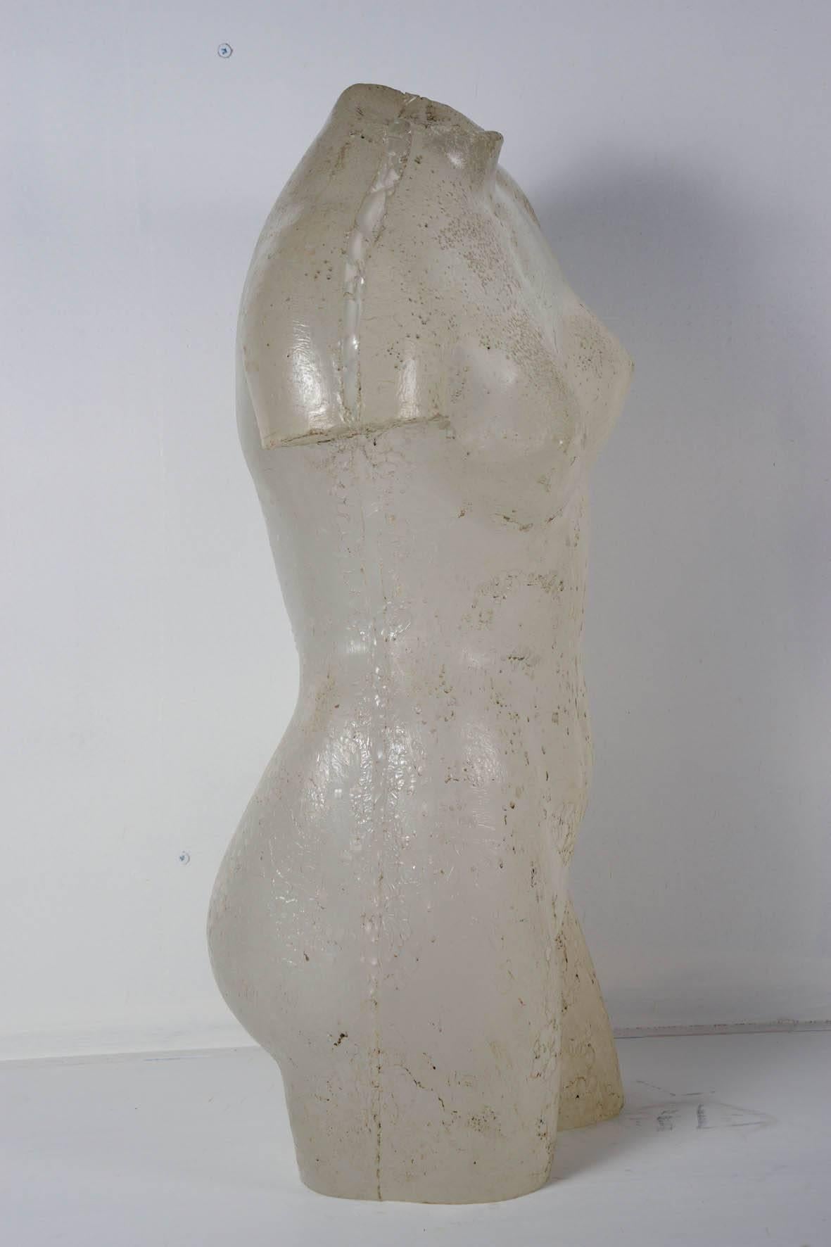 1970s Resin Bust by Enzo Missoni In Excellent Condition In Bois-Colombes, FR