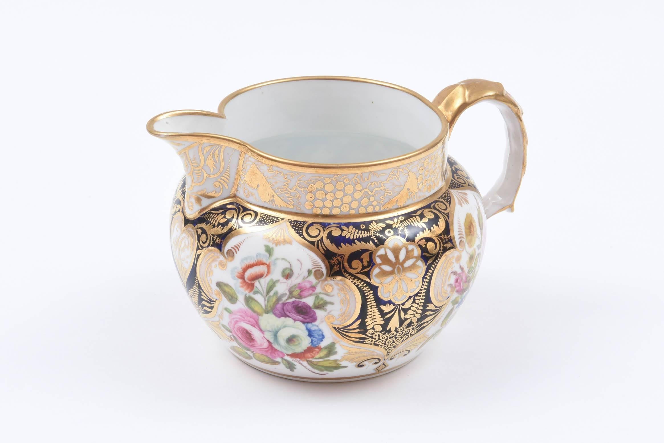 A darling piece of hand painted porcelain from one of the major factories of Coalport, Ridgway, featuring a museum deaccession mark. In wonderful antique condition, a generous size and ready for your collection!