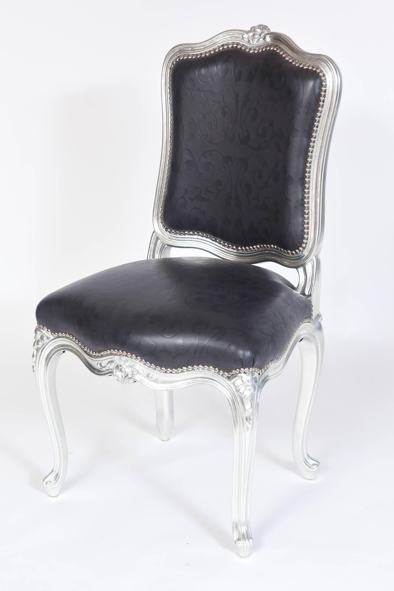 Italian 12 Carlo Rampazzi Custom Design Dining Chairs