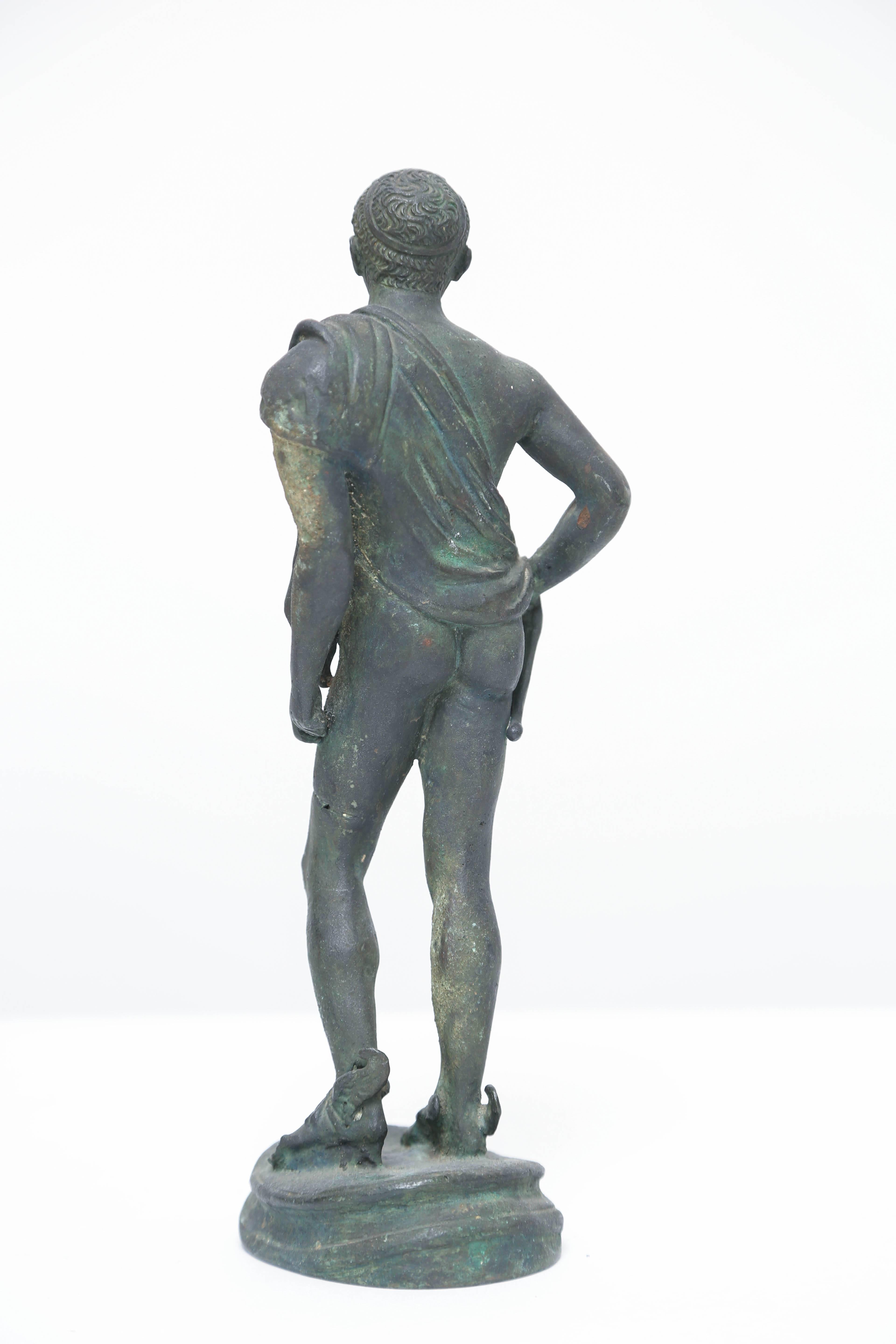 Neoclassical Grand Tour Bronze of Hermes, Italian Chiurazzi Foundry