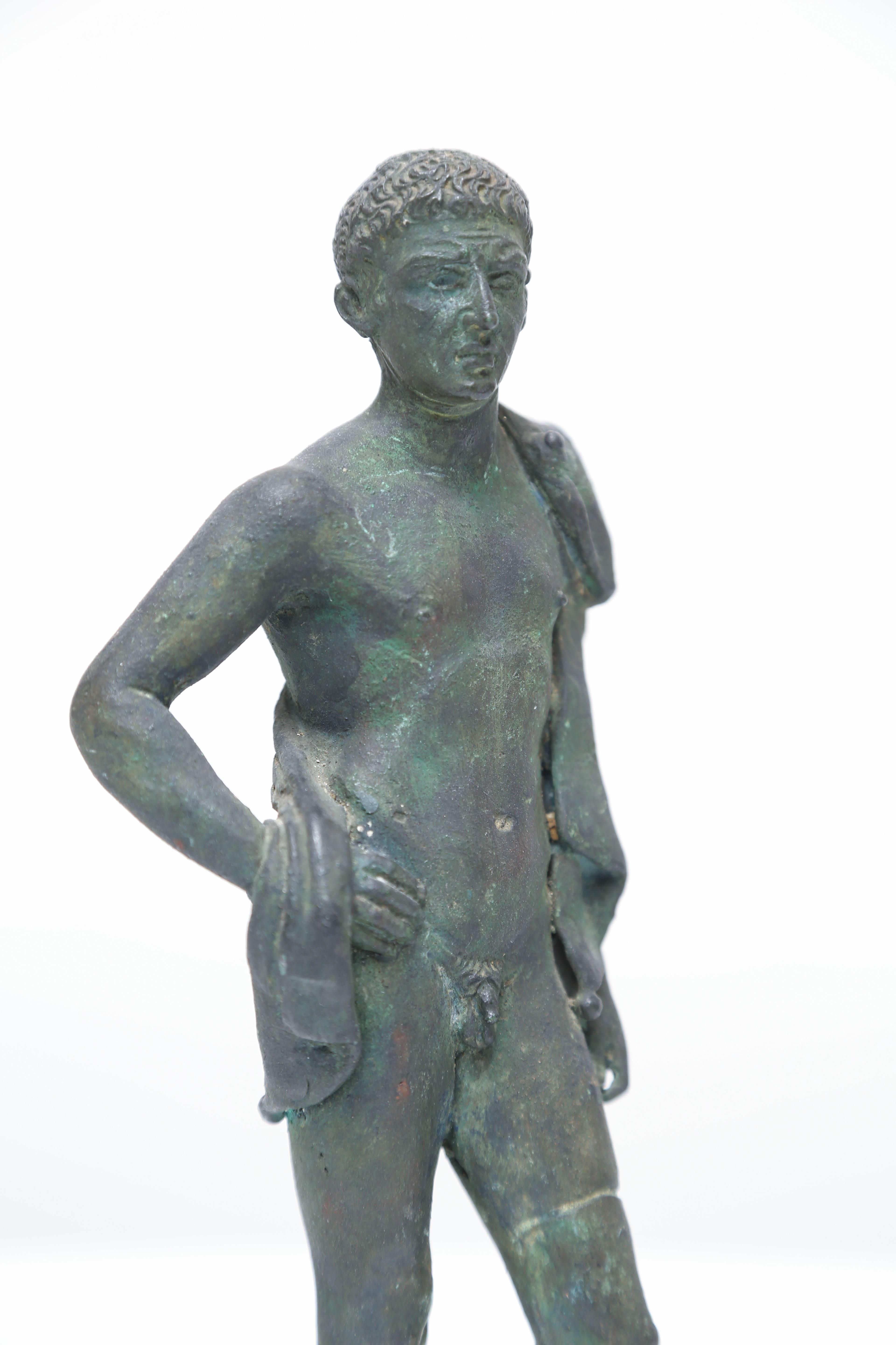 Grand Tour Bronze of Hermes, Italian Chiurazzi Foundry In Good Condition In Kensington, MD