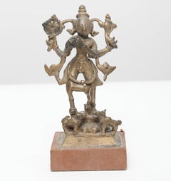 Eastern Indian Brass Figure of Venugopala, 17th-18th Century