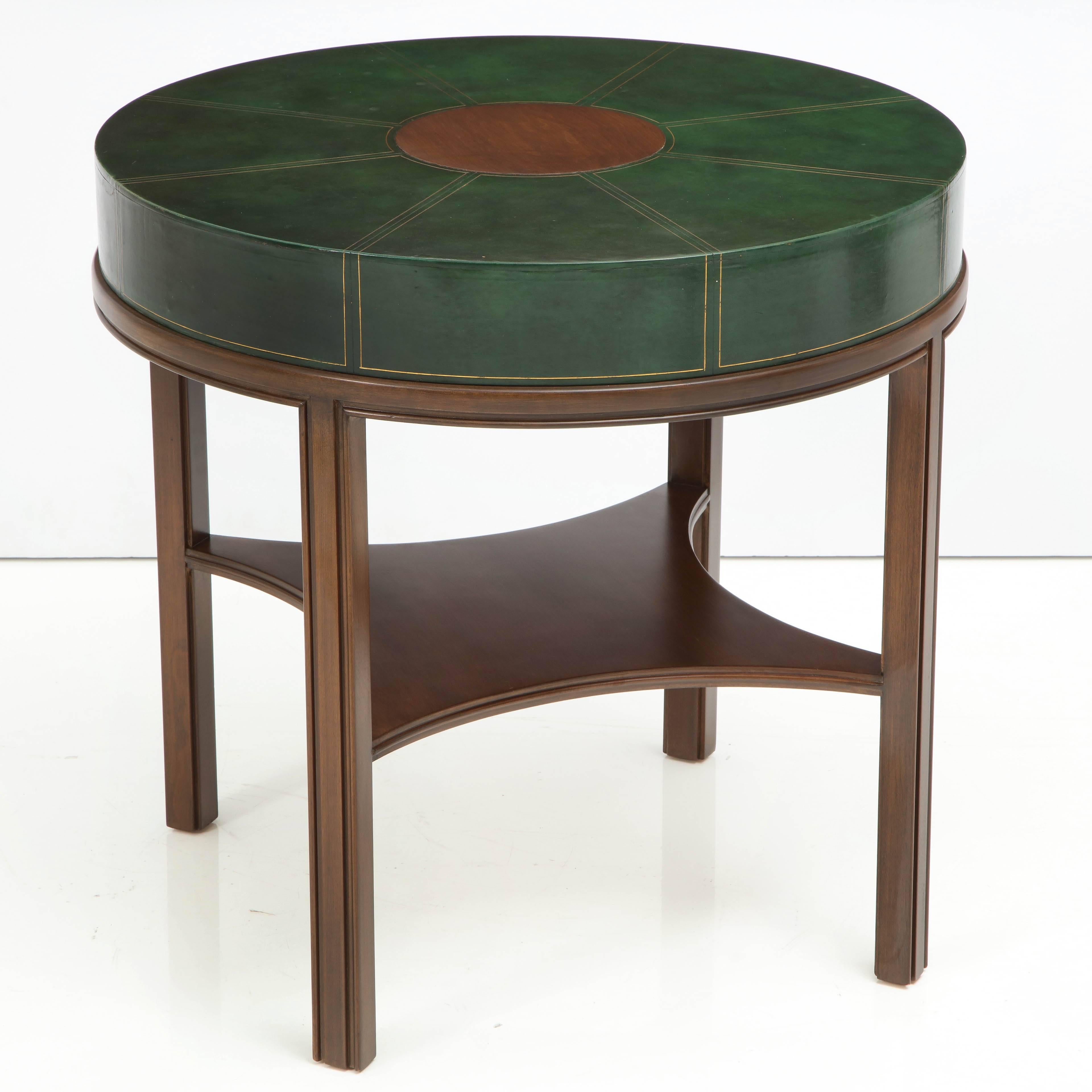 20th Century Tommi Parzinger Walnut Side Table