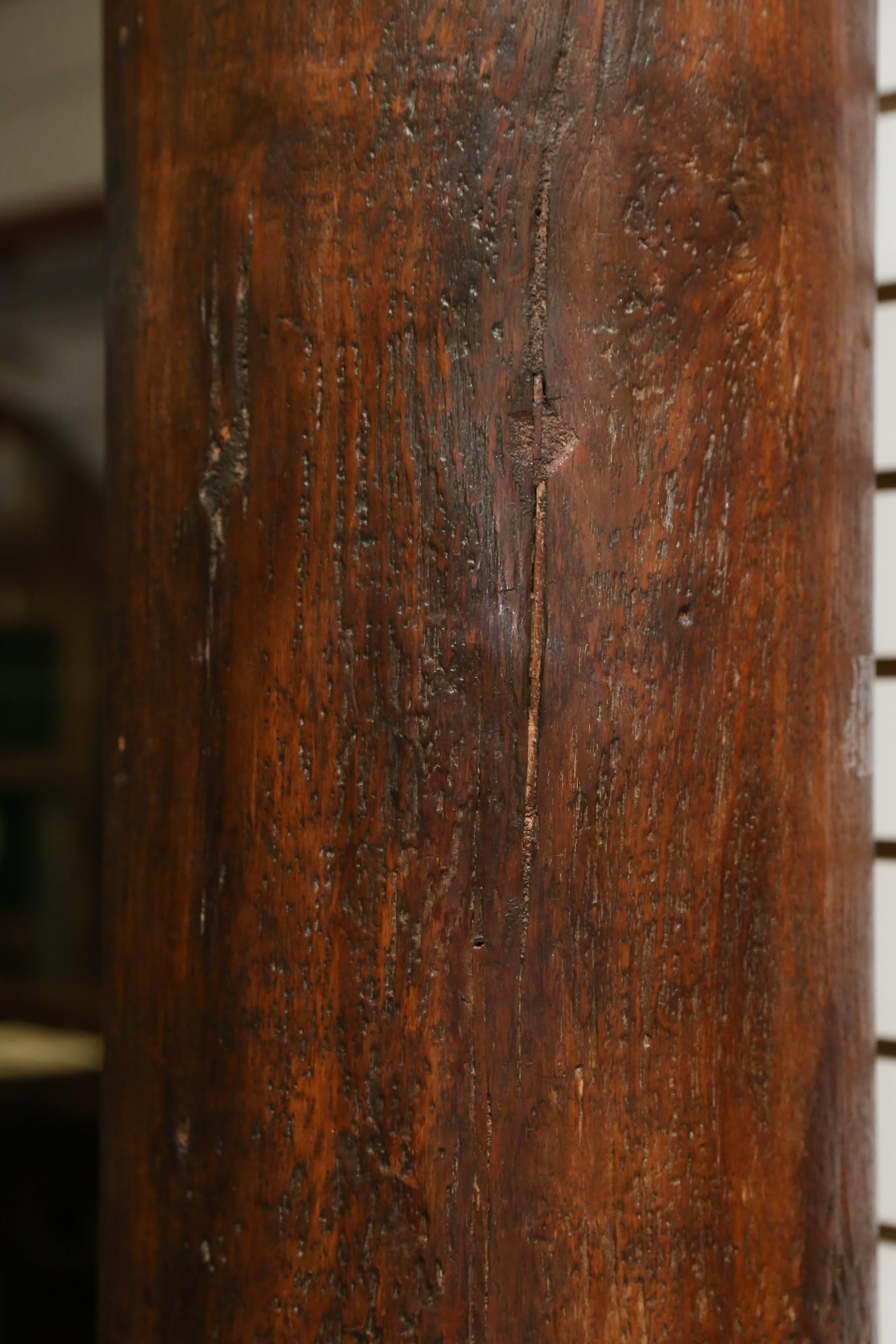 Indian First Quarter of 19th Century Load Bearing Columns from Colonial Mansion For Sale